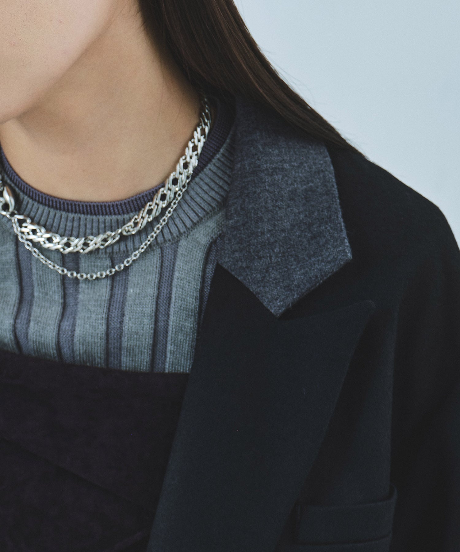 ラペルポイントテーラードジャケット