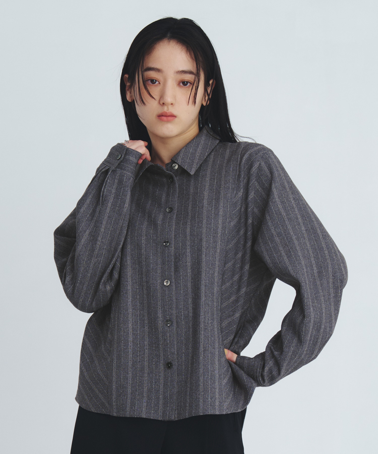 【再入荷】コーナーチップボウタイシャツ