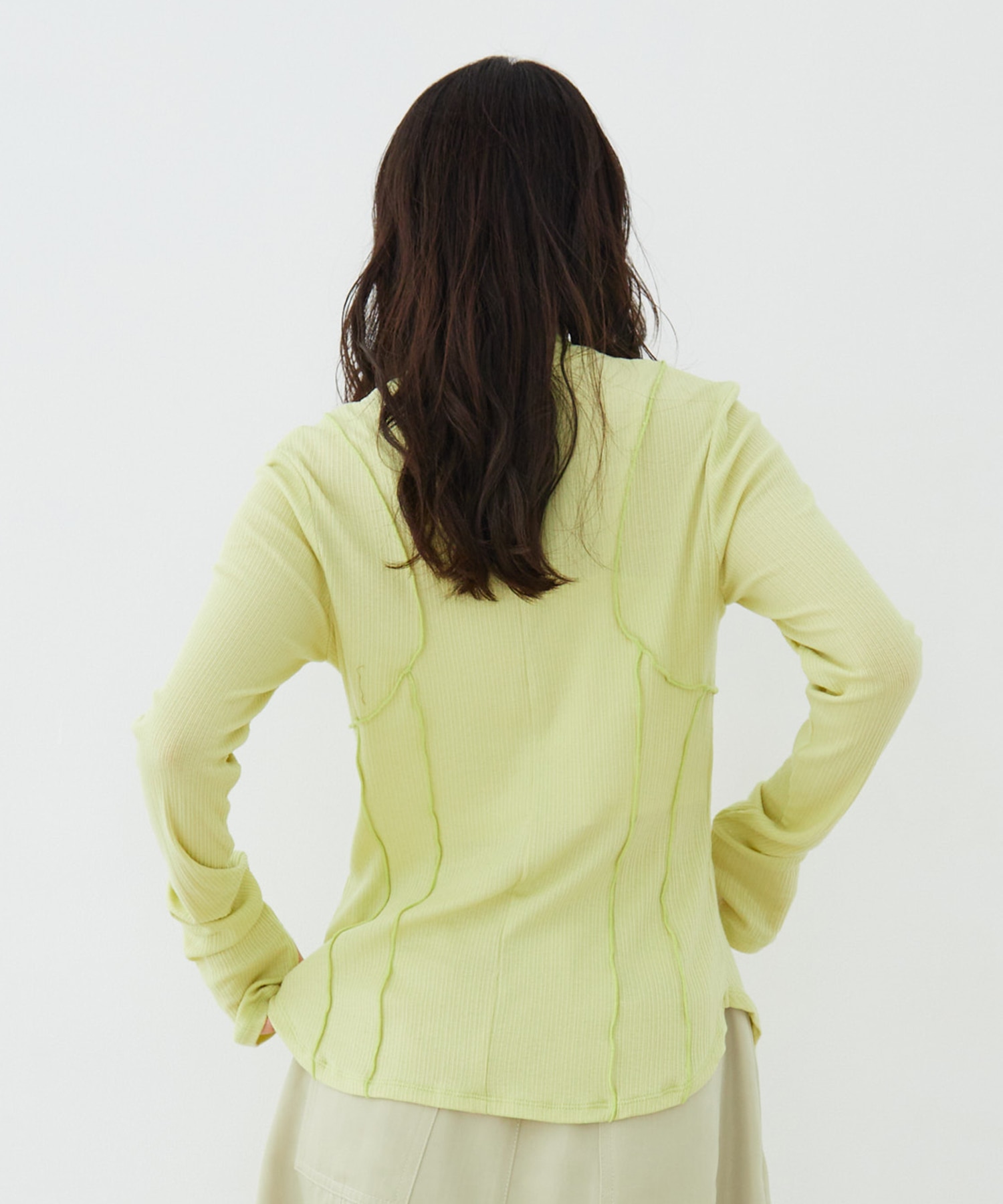 3WAYシルクベアテレコプルオーバー