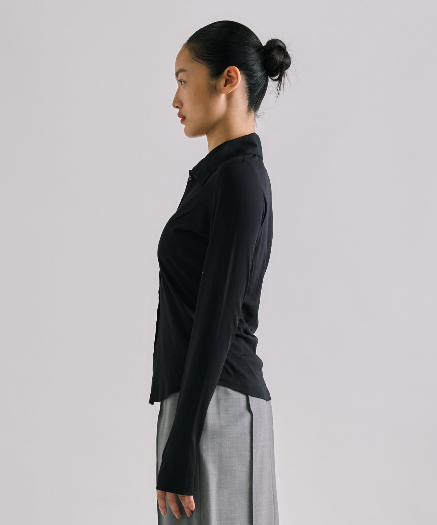 Halterneck Layered Polo