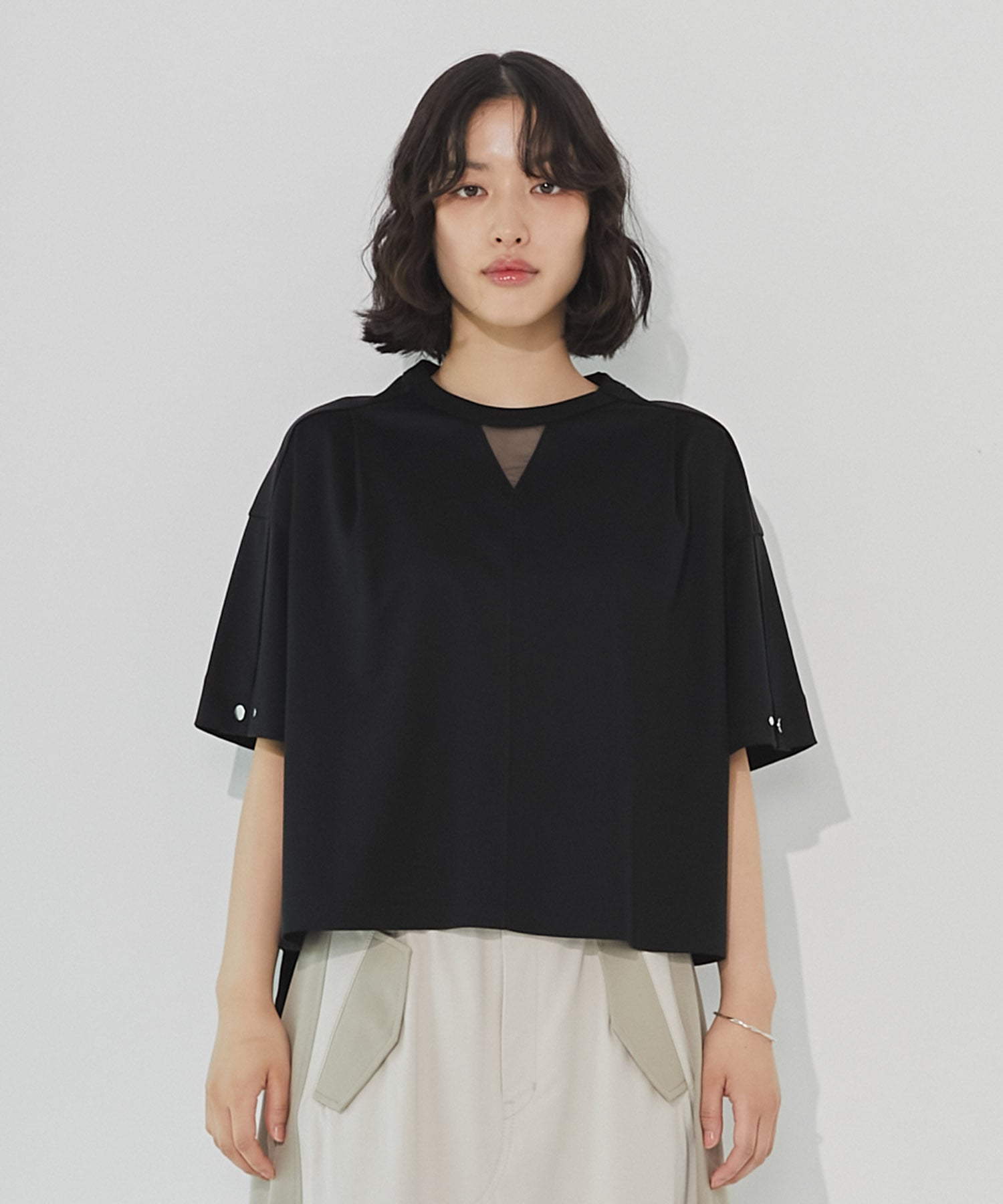 シルケットオーバーサイズTシャツ