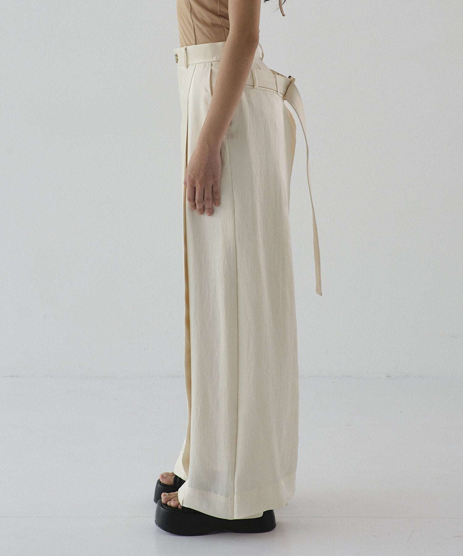 Wrap Back Trousers