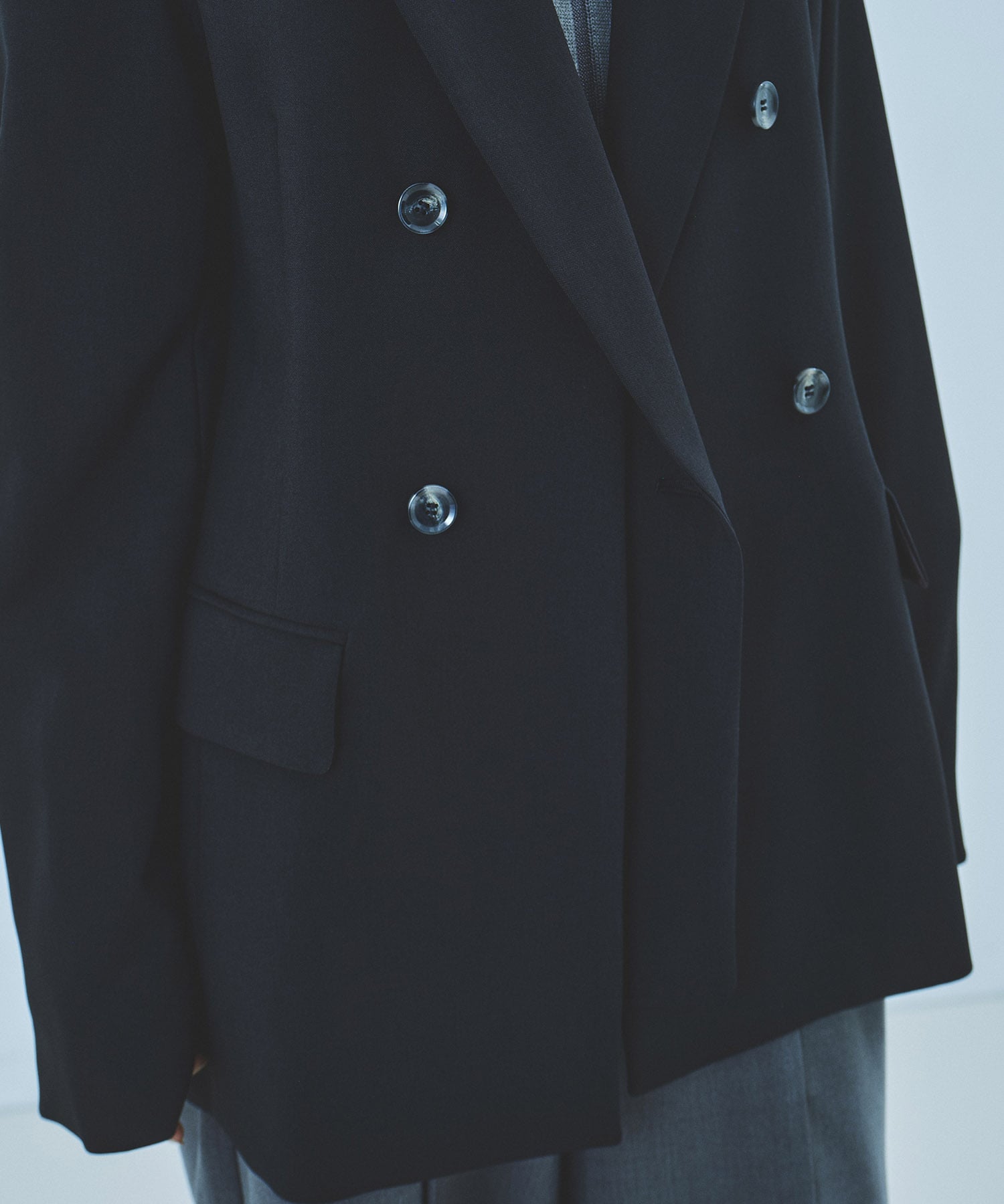 〈残りわずか〉レイヤードカラーテーラードジャケット