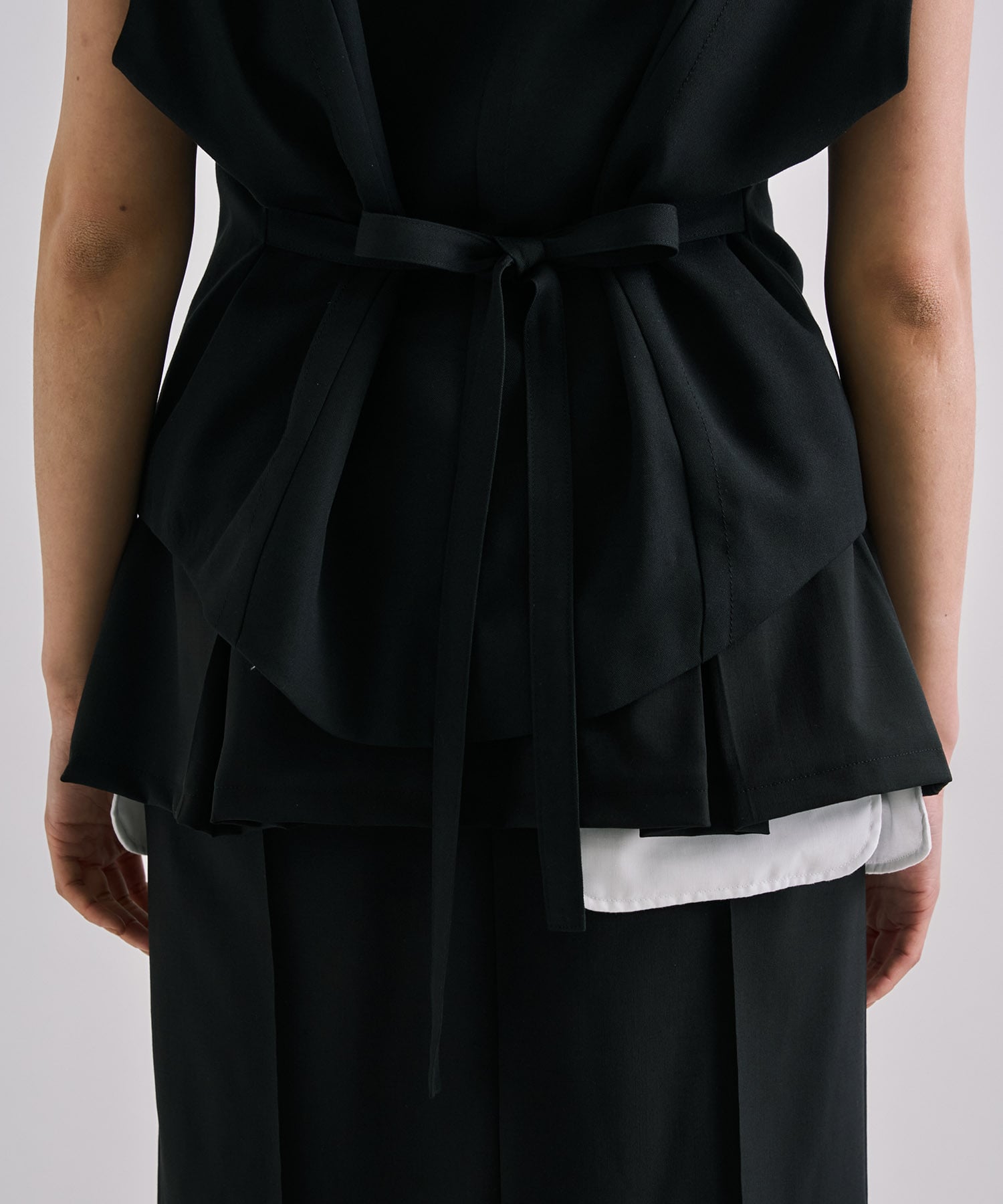French Sleeve Tailored Gilet
