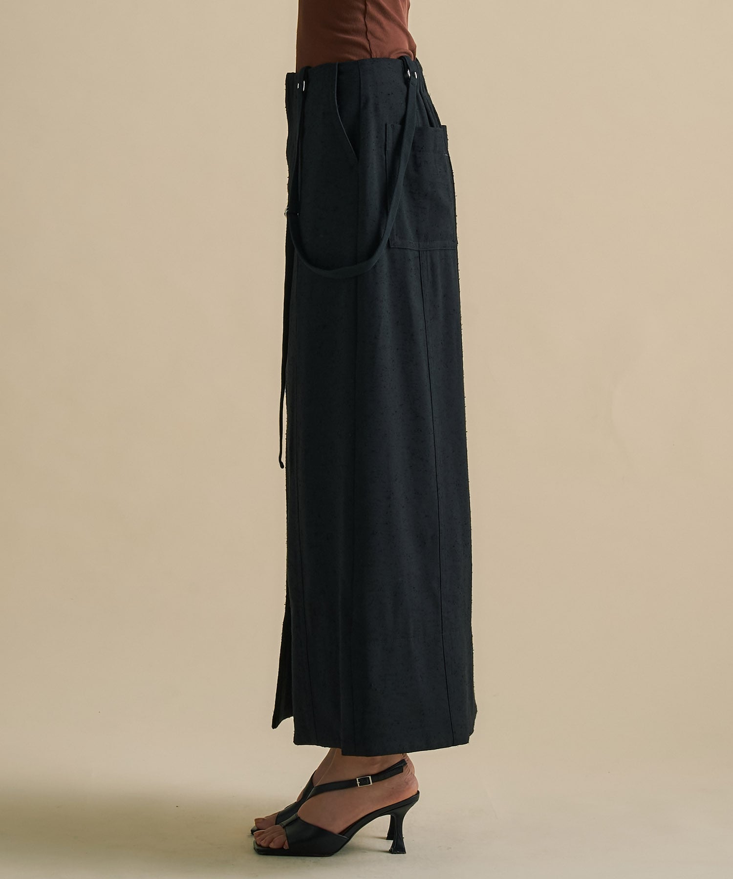 Vintage Nep Suspender Skirt
