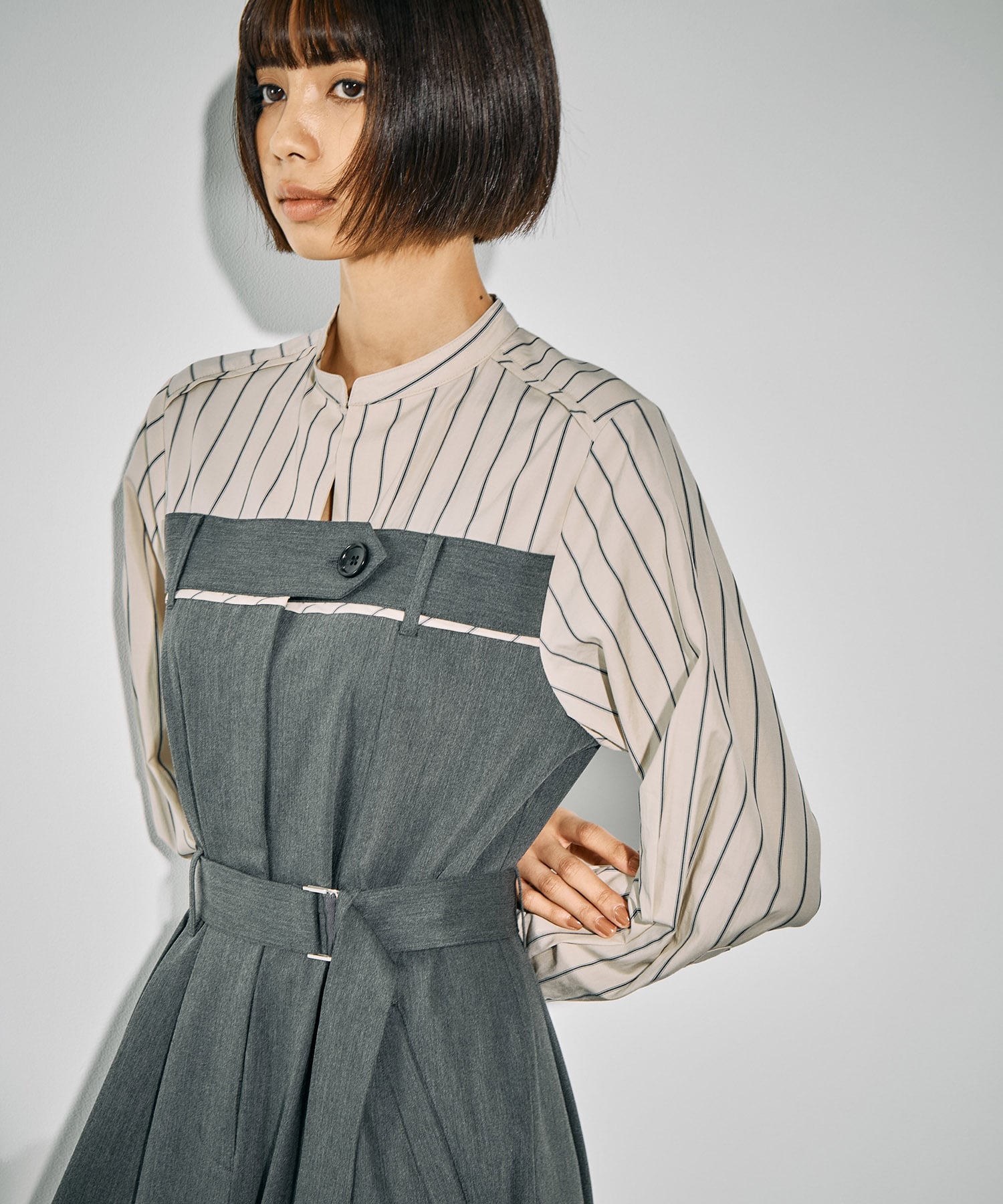 【一部店舗限定】リメイクビスチェワンピース