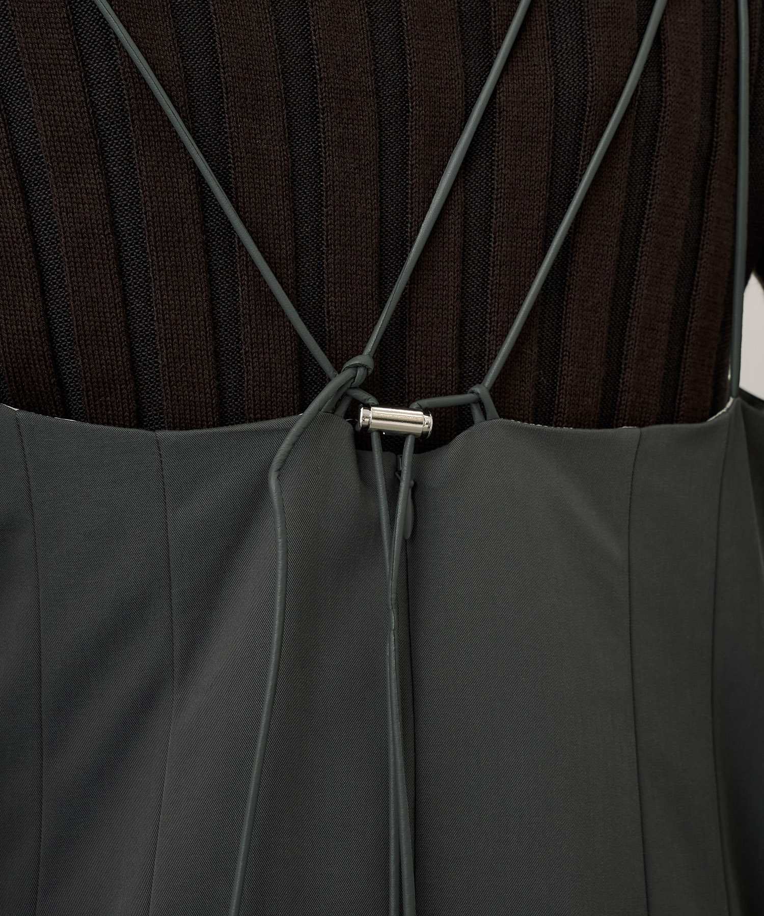 【セットアップ】フィブリルアシメキャミワンピース