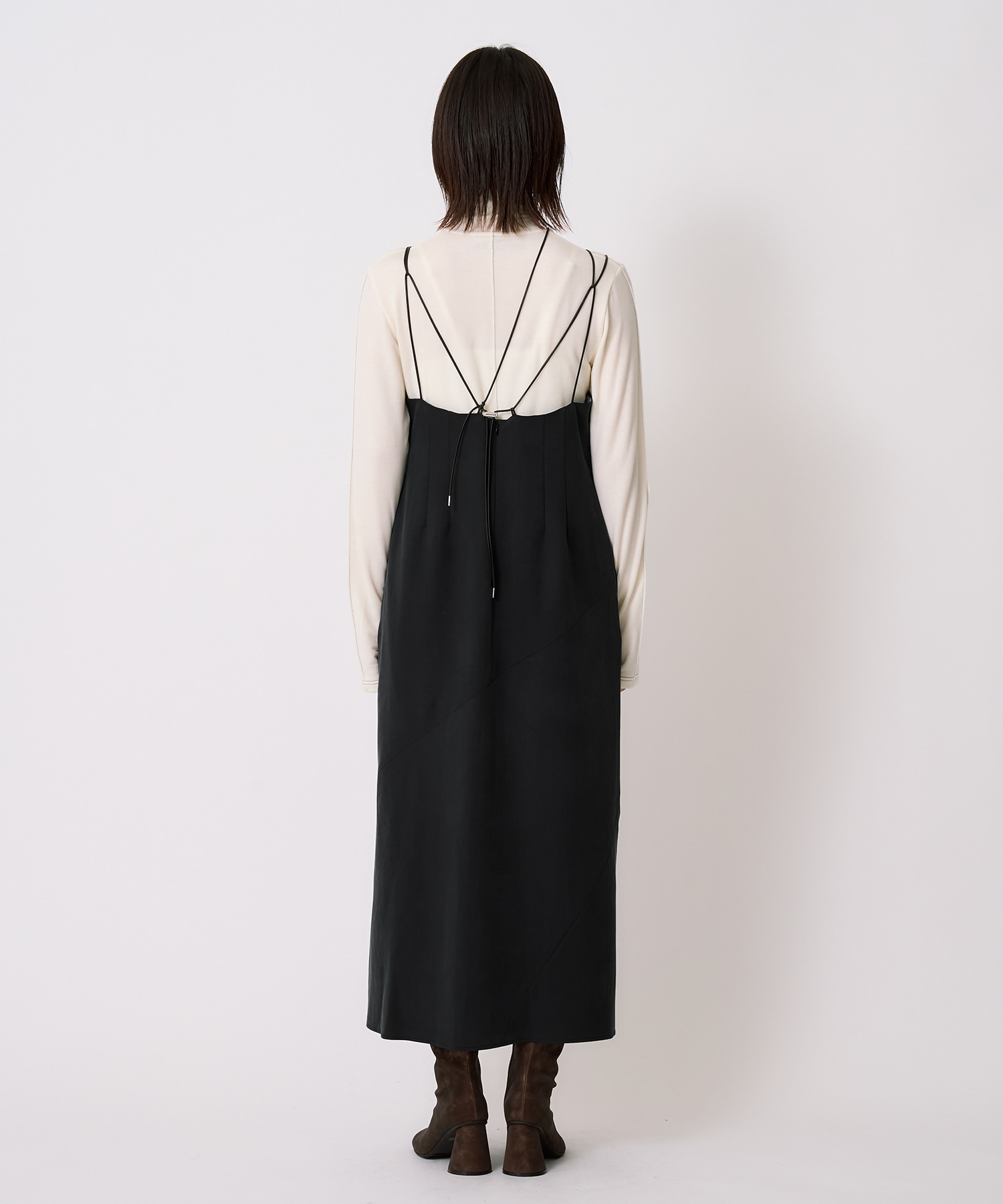 【セットアップ】フィブリルアシメキャミワンピース