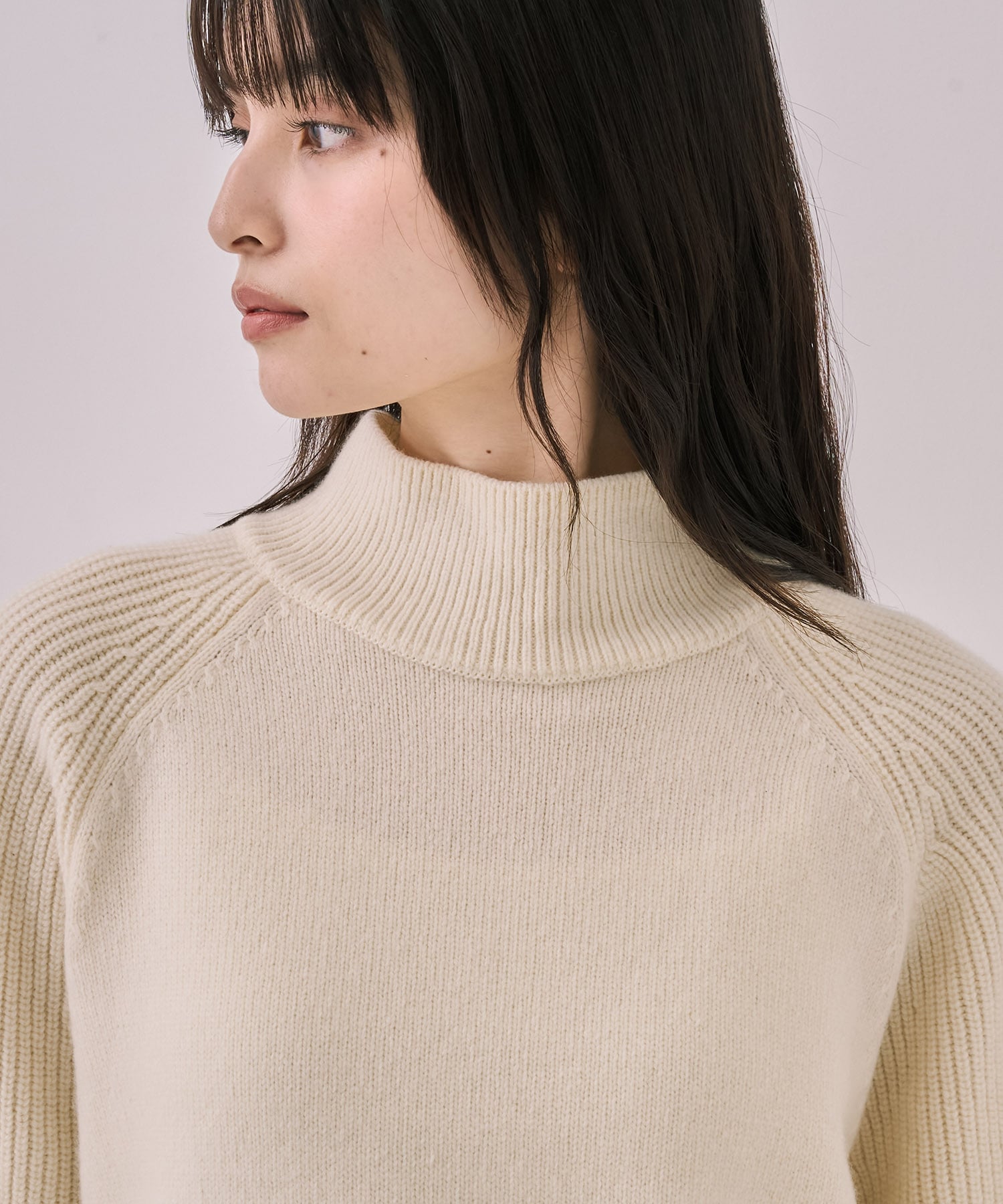 【WEB先行発売】サイドボタンウールカシミヤPO