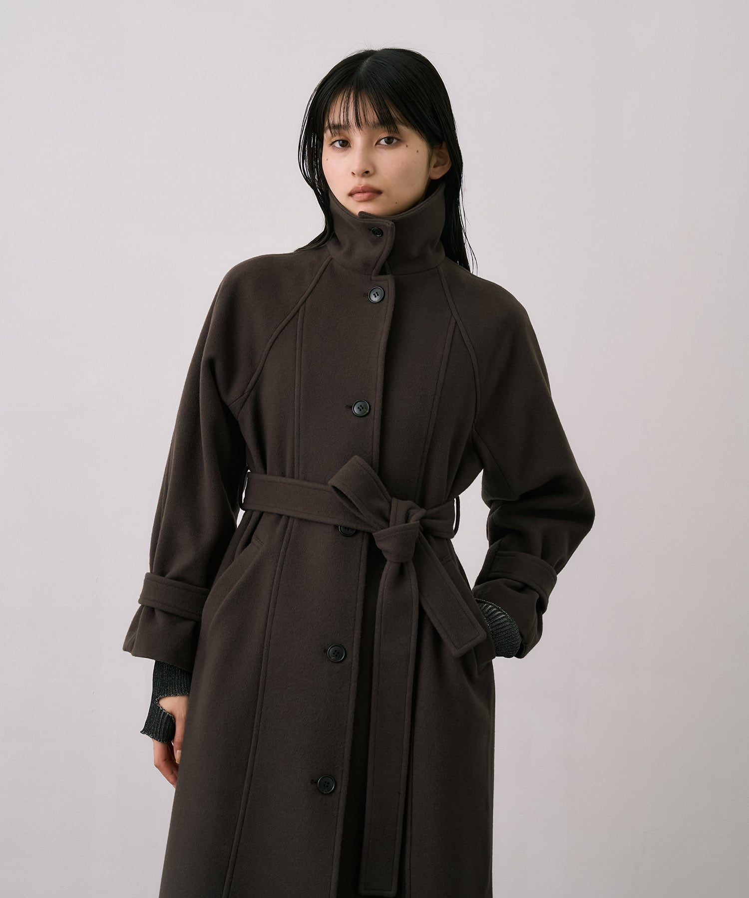 【WEB限定】2wayウールロングコート