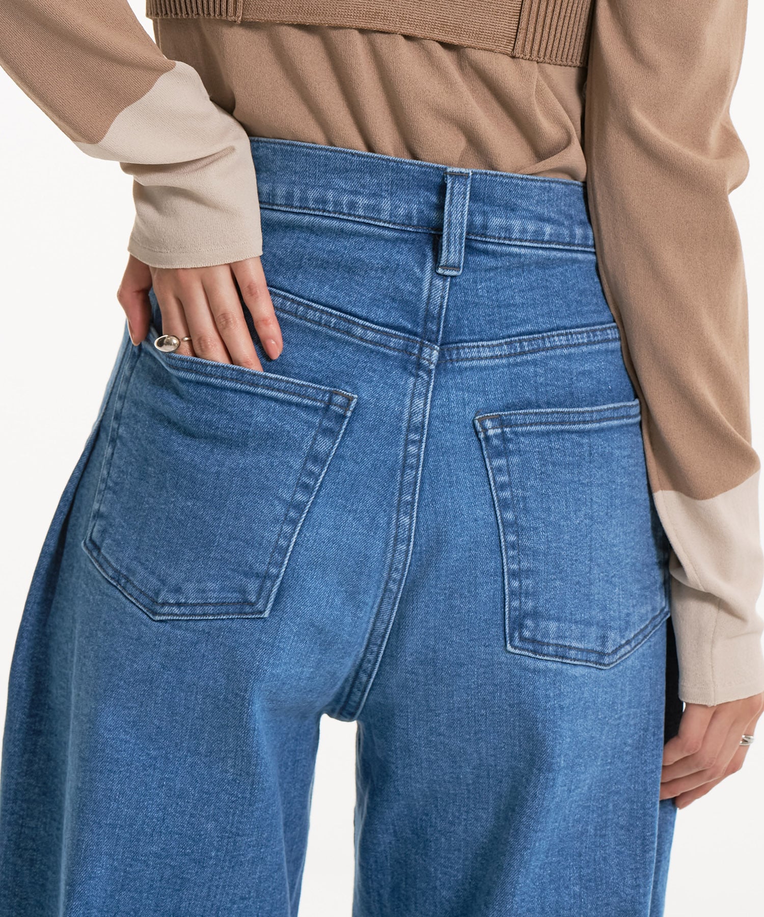 リバースタックデニム