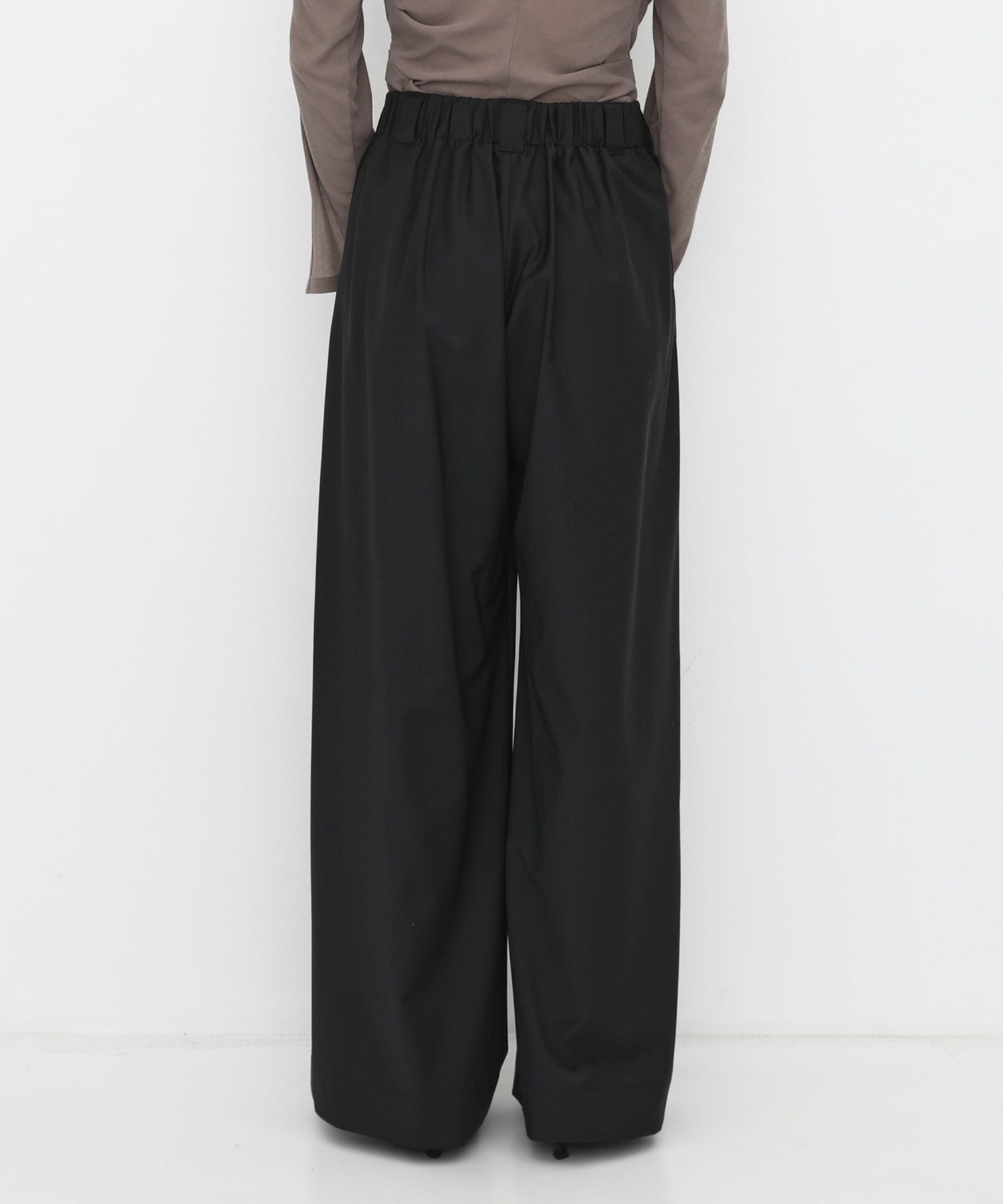 Super120s Wool Relax Trousers
