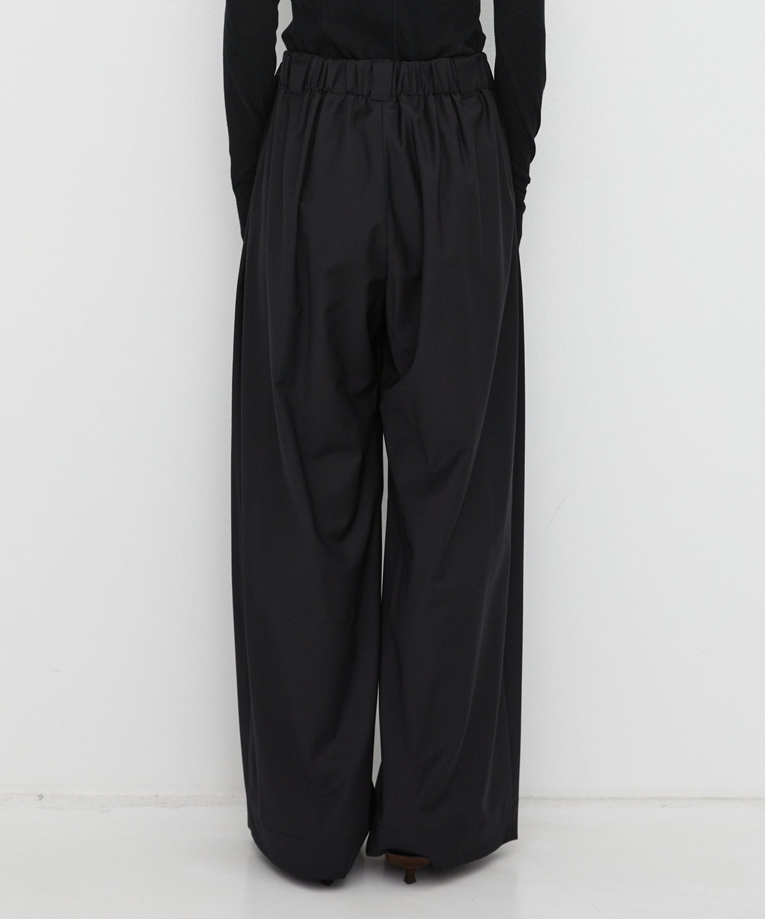 Super120s Wool Relax Trousers