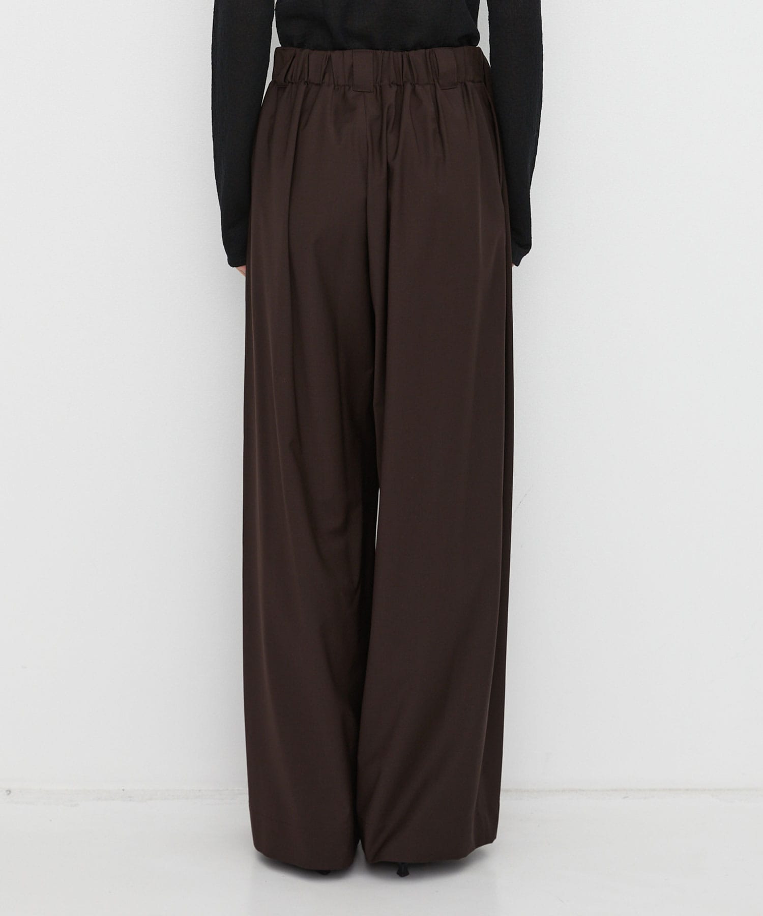 Super120s Wool Relax Trousers