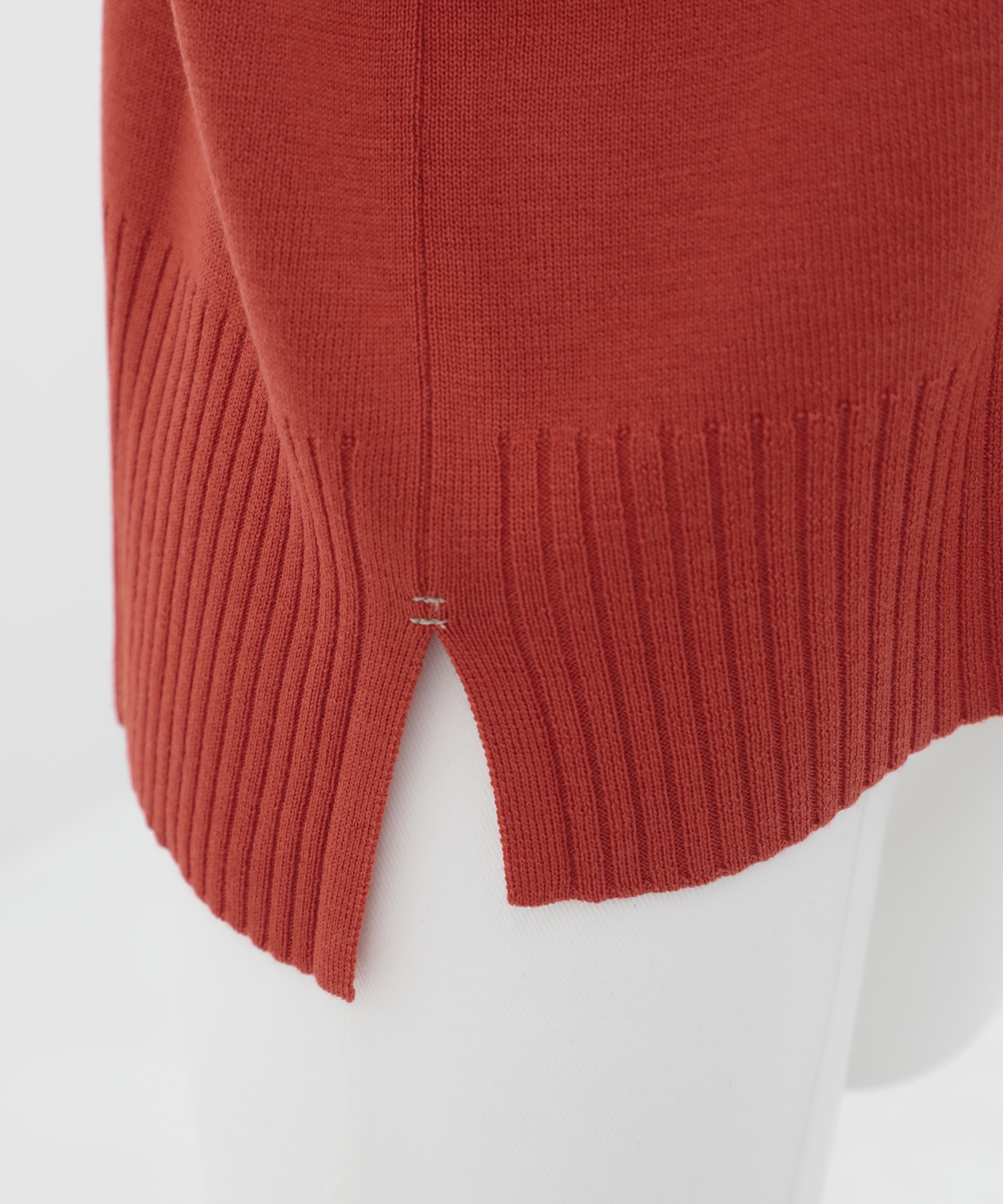 ウォッシャブルWOOLラインニット
