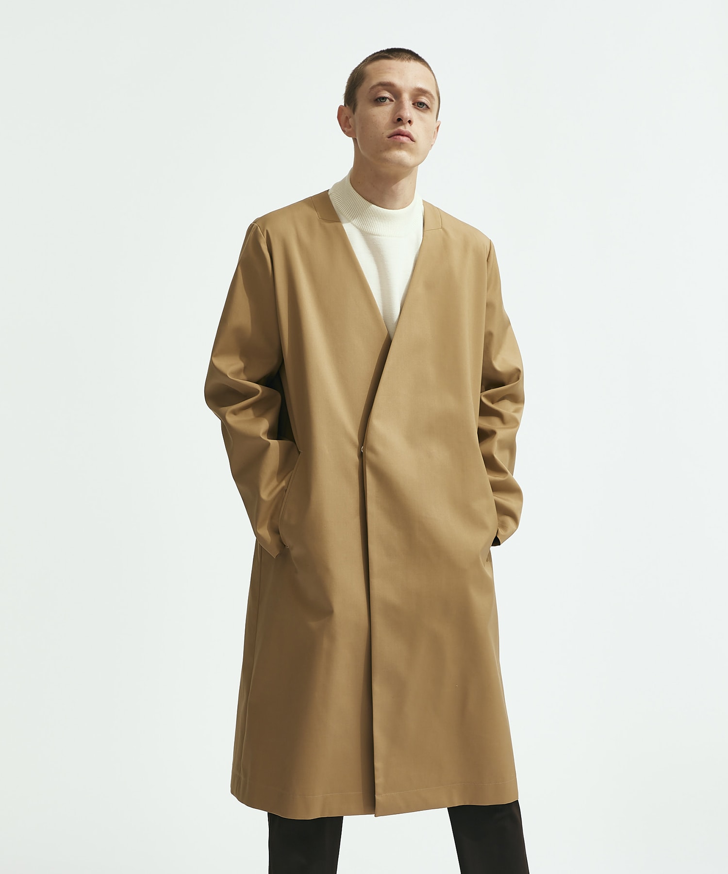 17AW ato ショールカラーコート cooperativeyacout.com