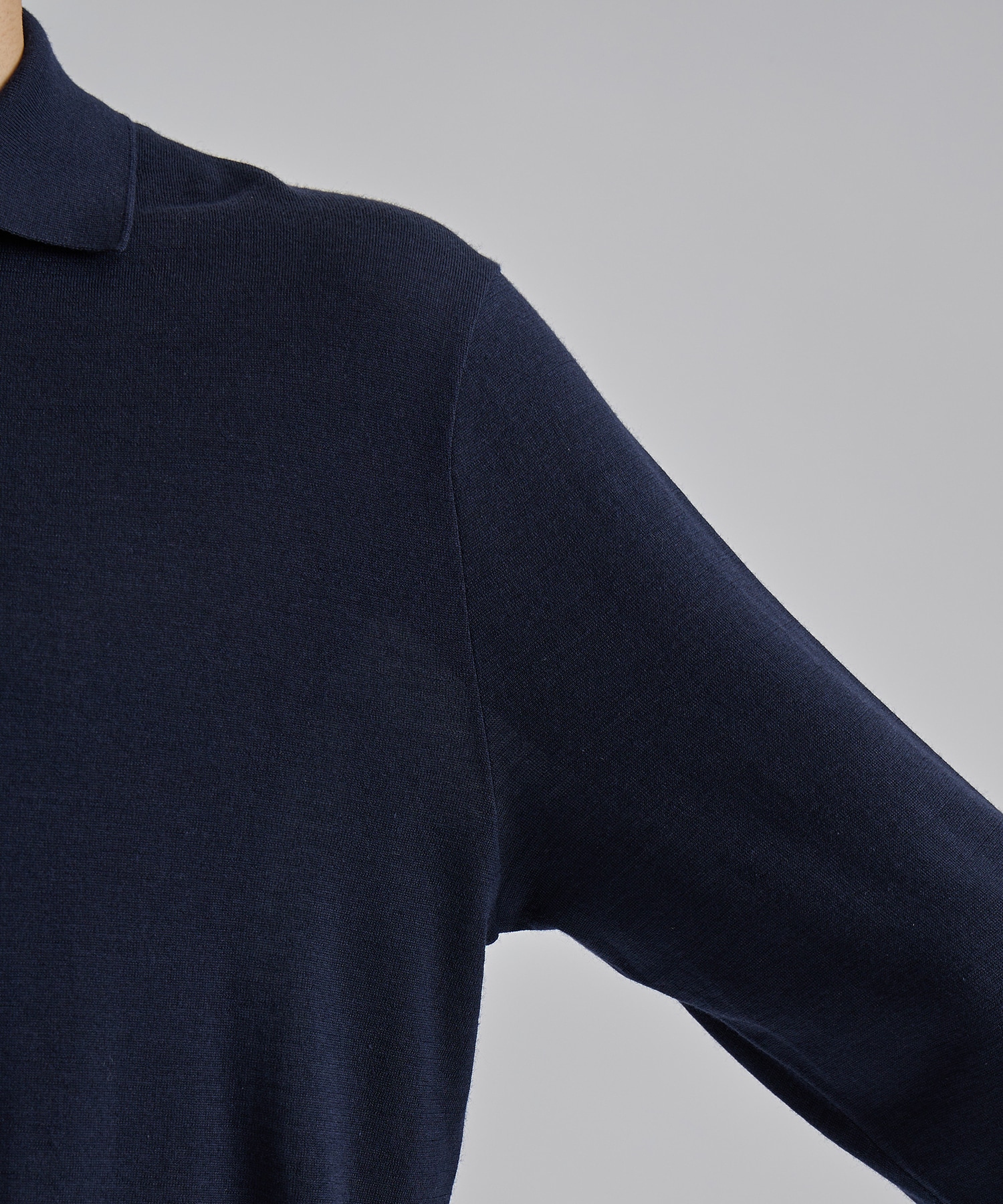 LORO PIANA CASHMERE SILK KNIT POLO