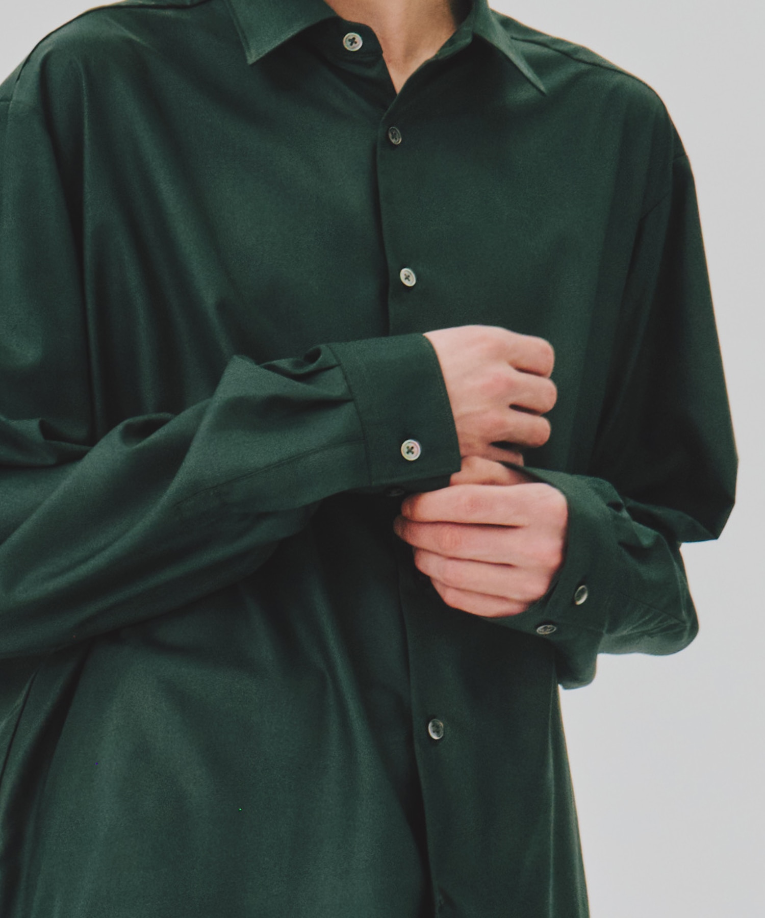 【残りわずか / 再入荷なし】DRY RAYON  リラックスシャツ