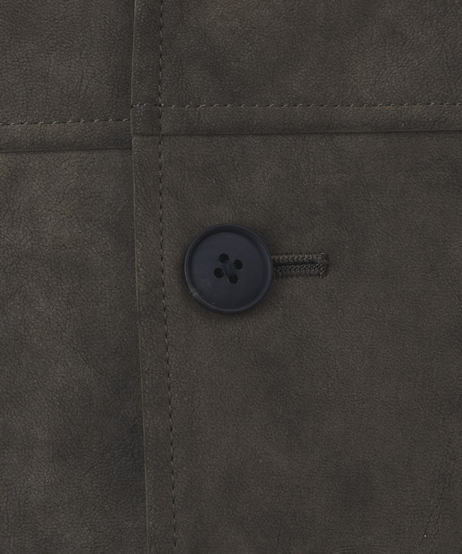 〈2026SS〉フロッキースエード カバーオール