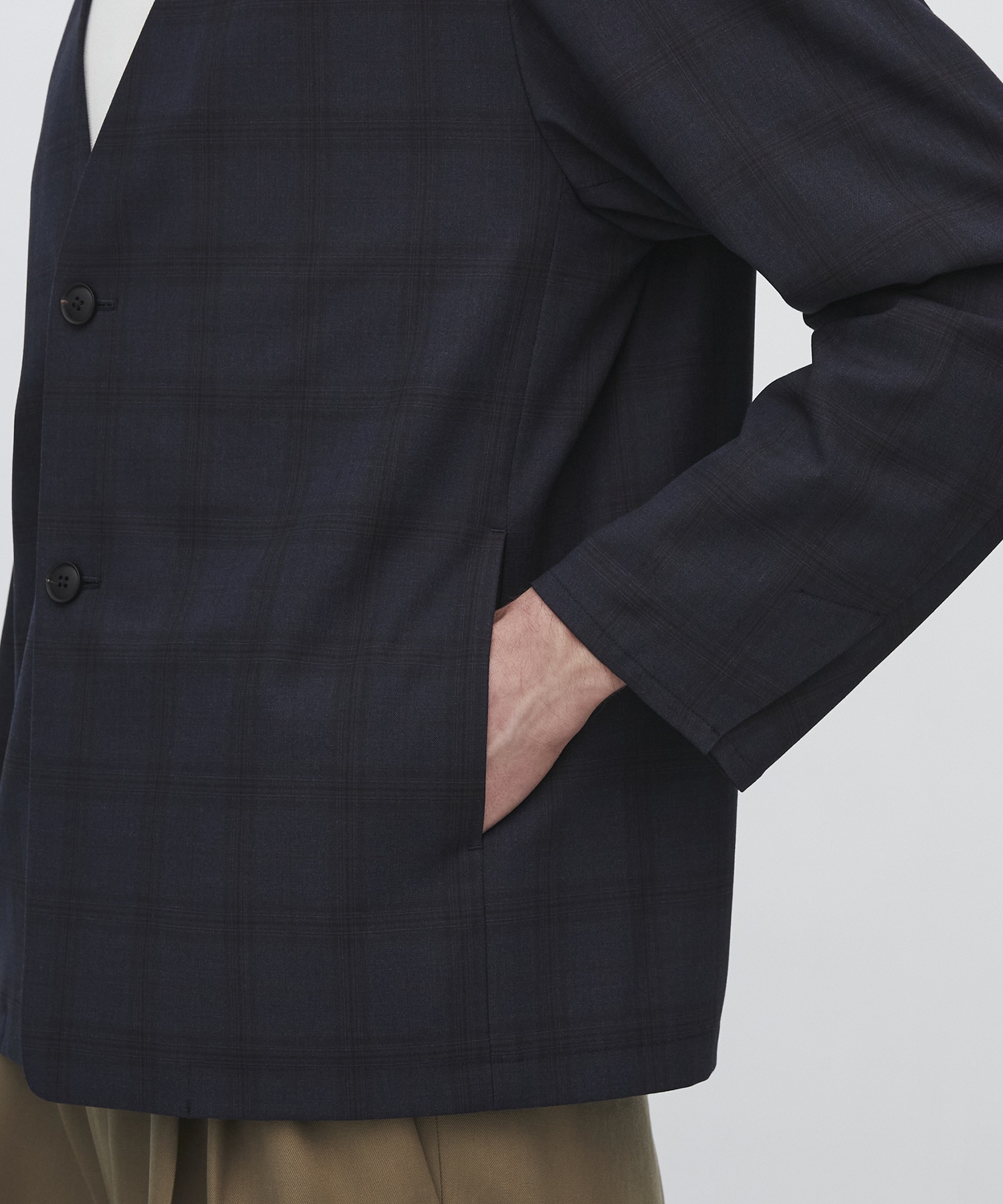 〈2026SS｜数量限定〉CARREMAN ノーカラージャケット