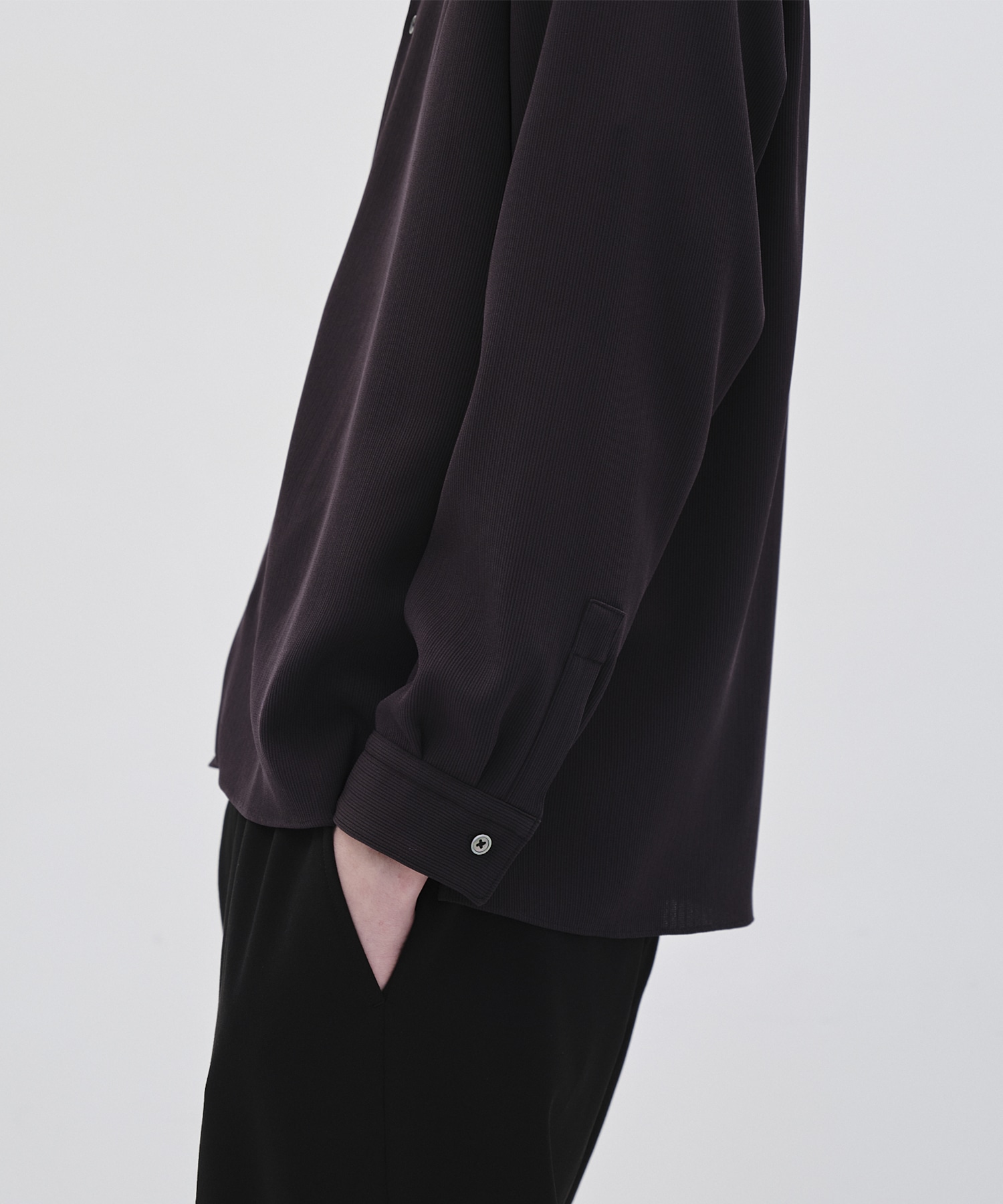 COLD DRY PLEATS ロングスリーブシャツ