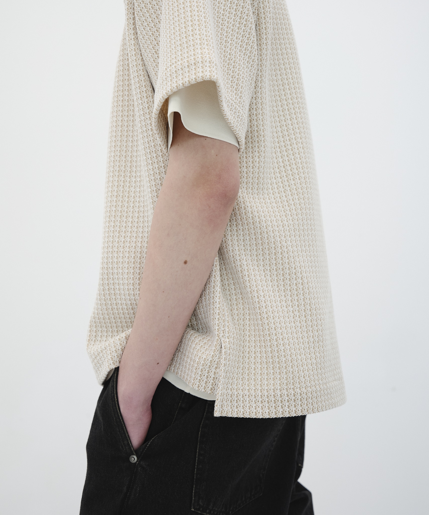 【再入荷】ラッセルツイードシャツ S/S