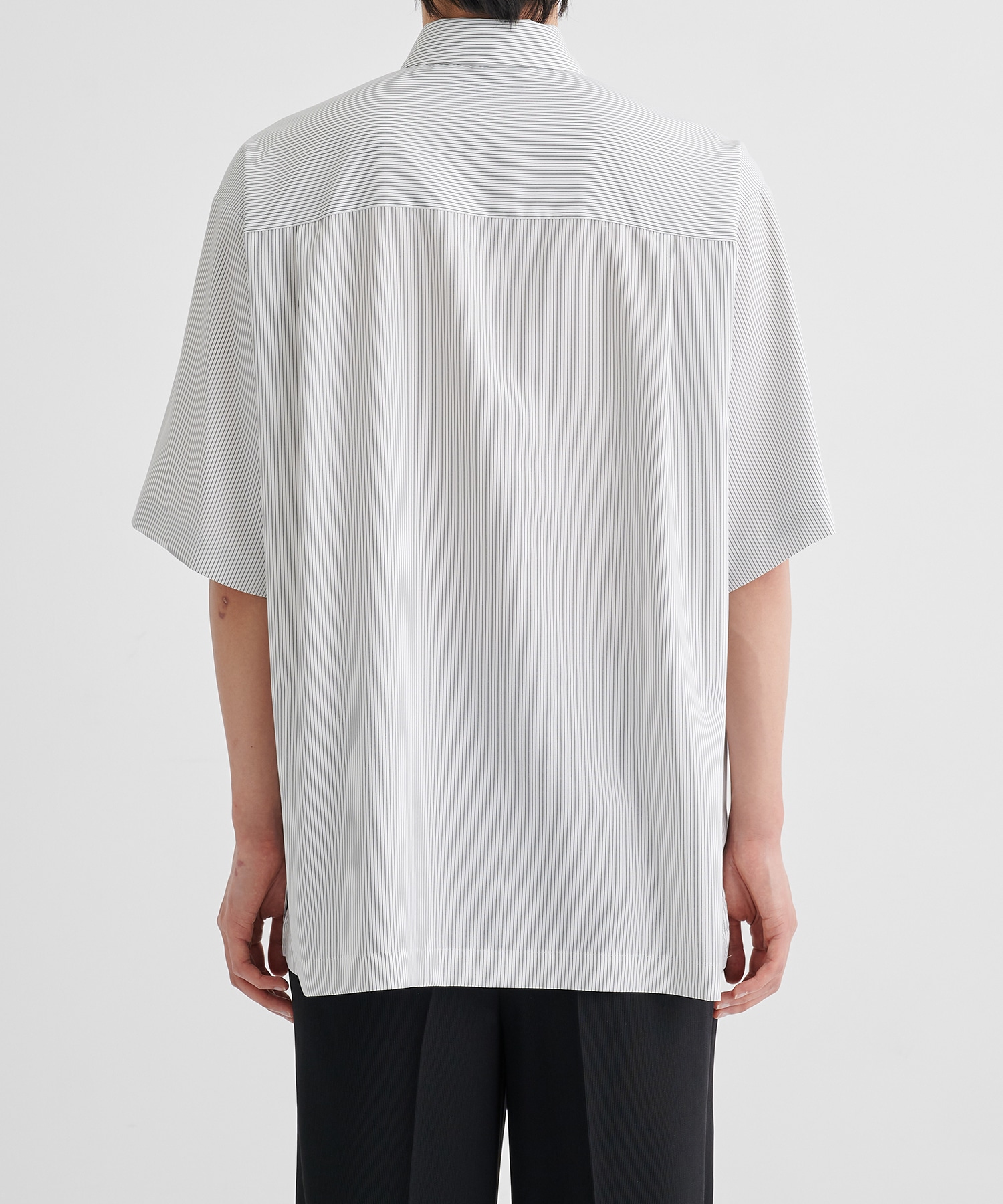 【WEB限定 先行予約】DRY RAYON ストライプショートスリーブシャツ