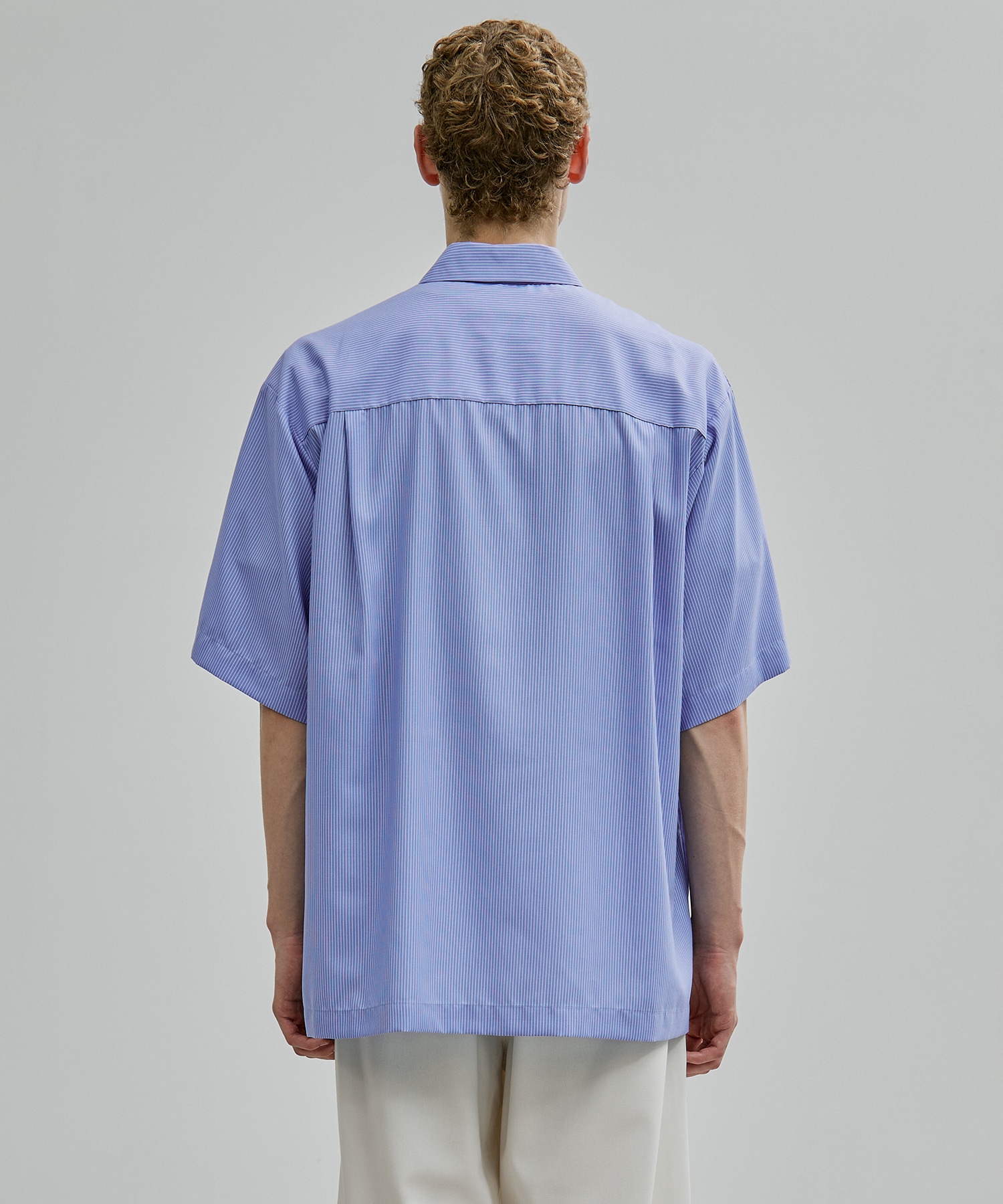 【一部店舗限定】DRY RAYON ストライプショートスリーブシャツ