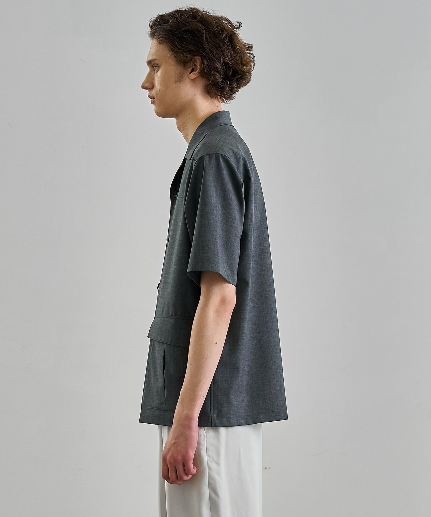 SCHONHERR WOOL ファティーグシャツ
