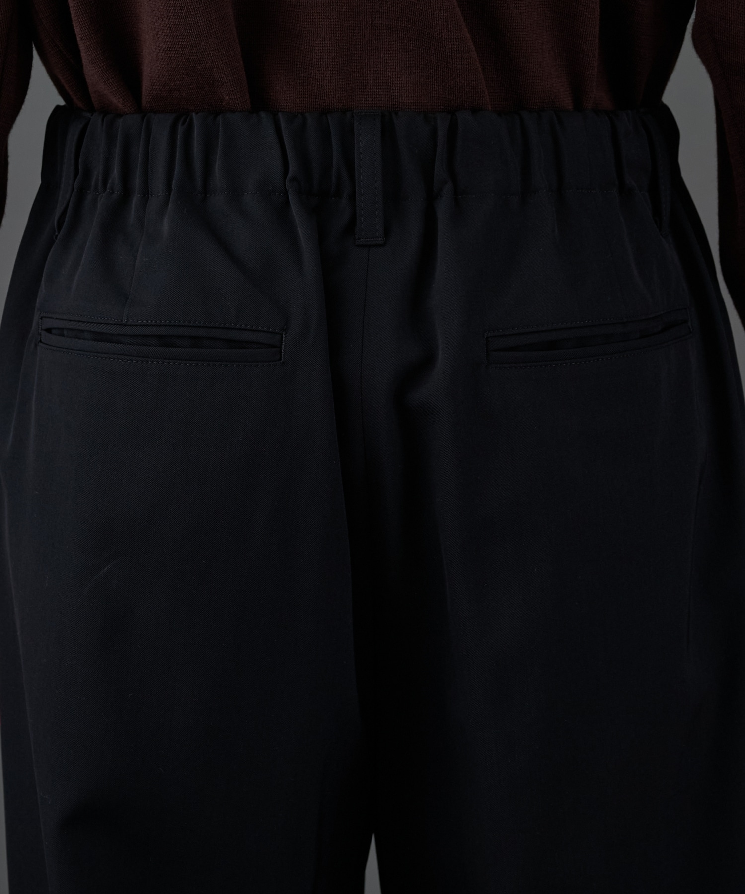 〈残りわずか｜再入荷なし〉CLEAR WOOL パラシュートパンツ