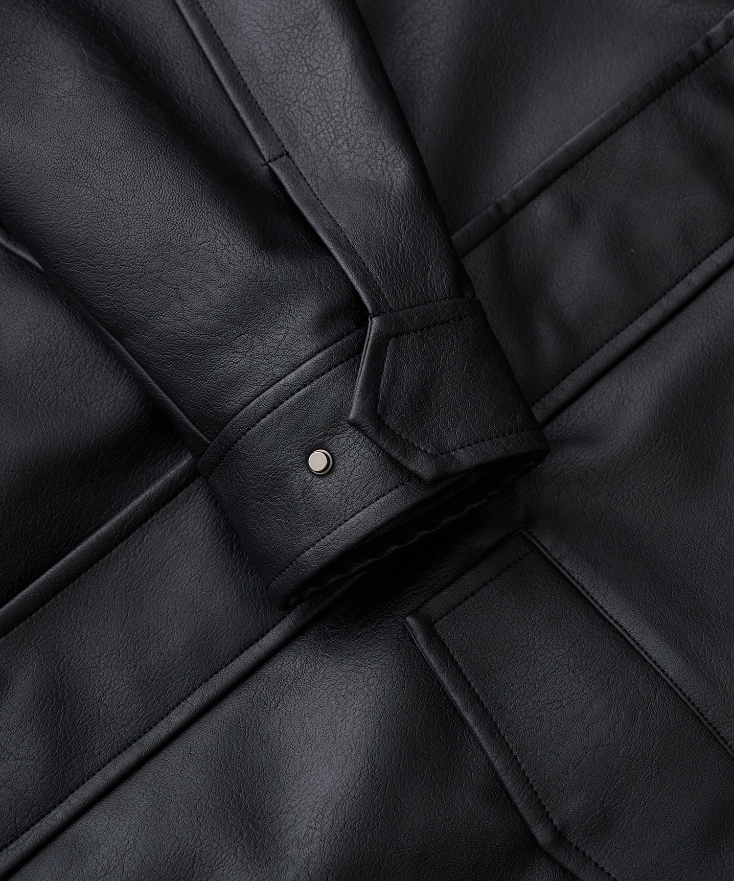 VINTAGE LEATHER ブルゾン