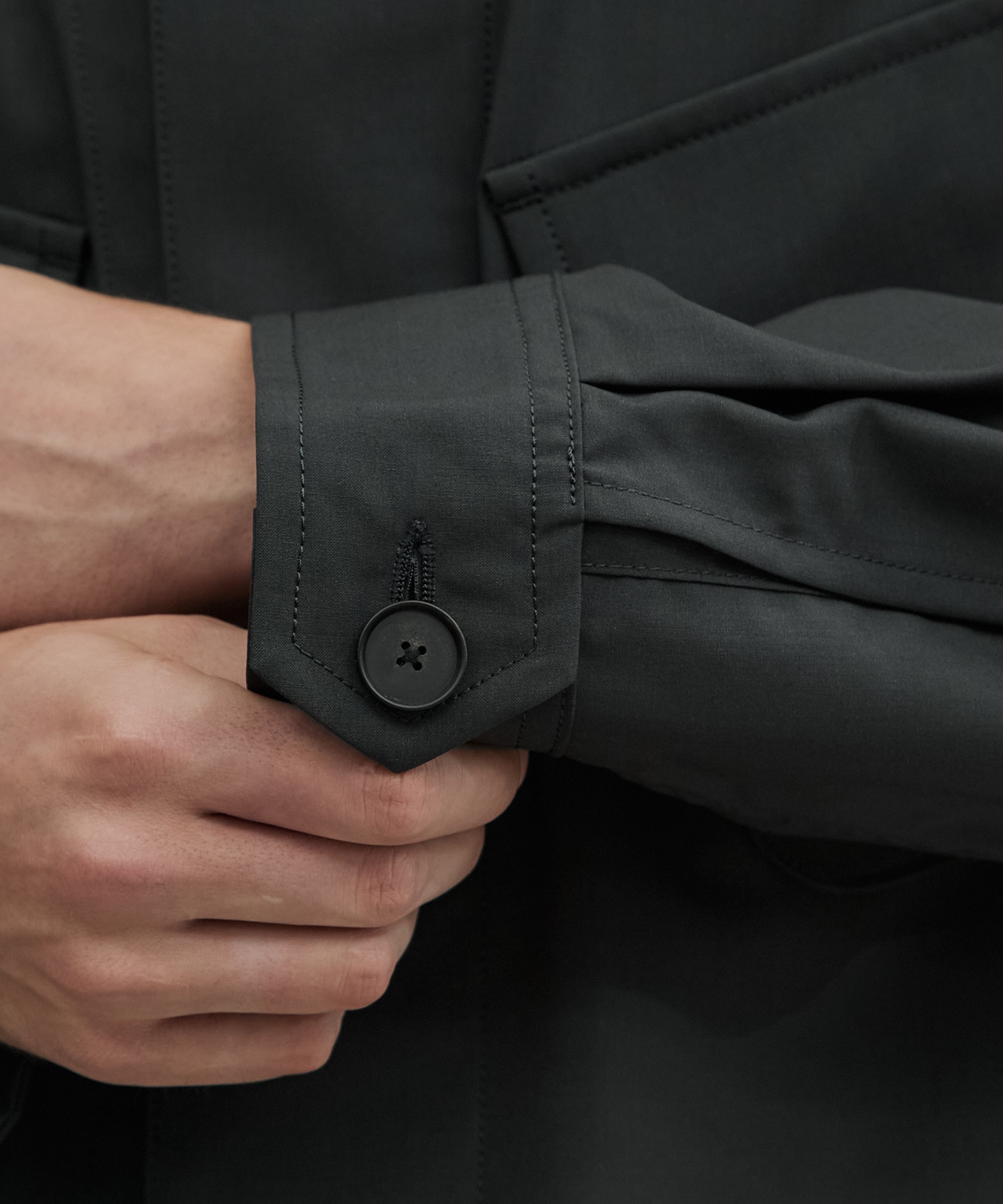 Super120s Wool Typewriter Fatigue Jacket