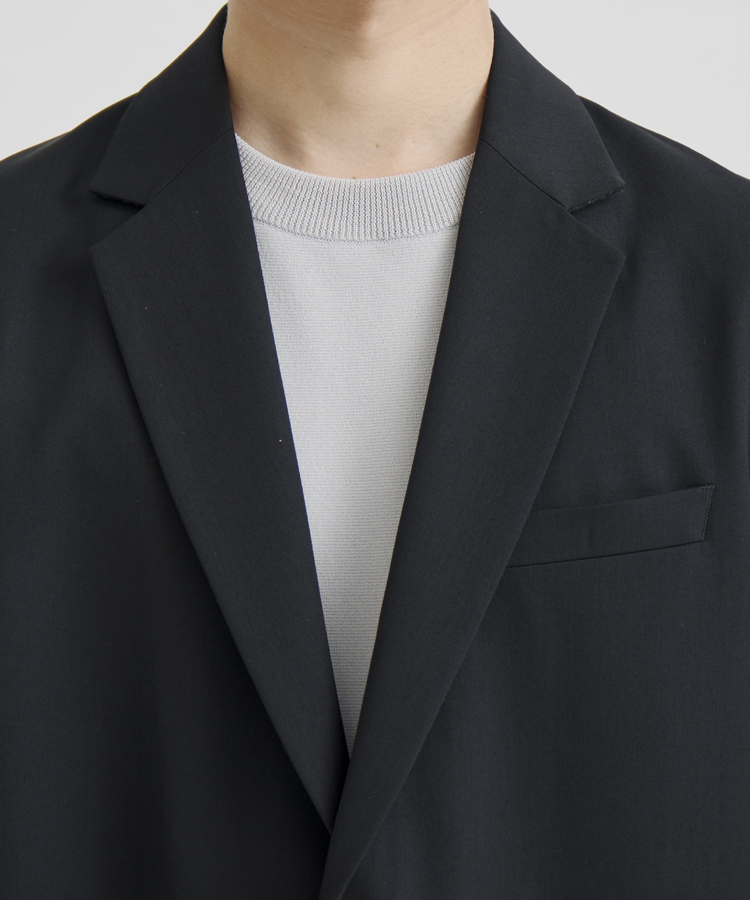 CLEAR WOOL シングルジャケット