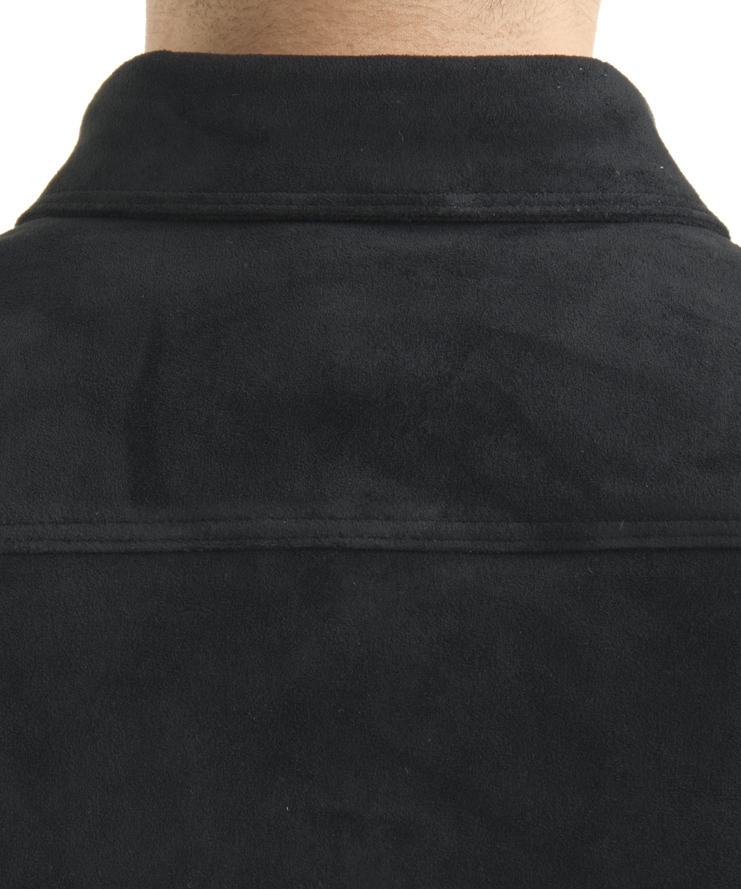 FEATHER SUEDE ロングスリーブシャツ