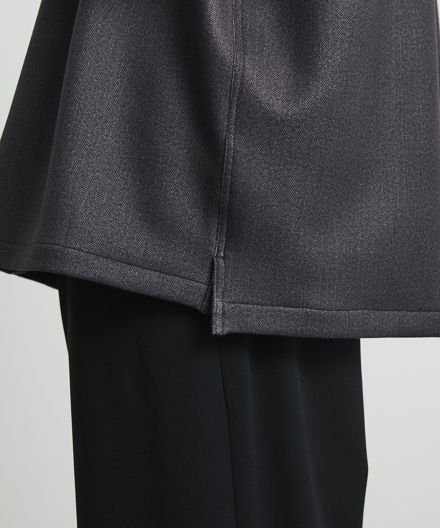 〈WEB限定|残りわずか〉+3.6℃ダウンファブリックL/Sシャツ