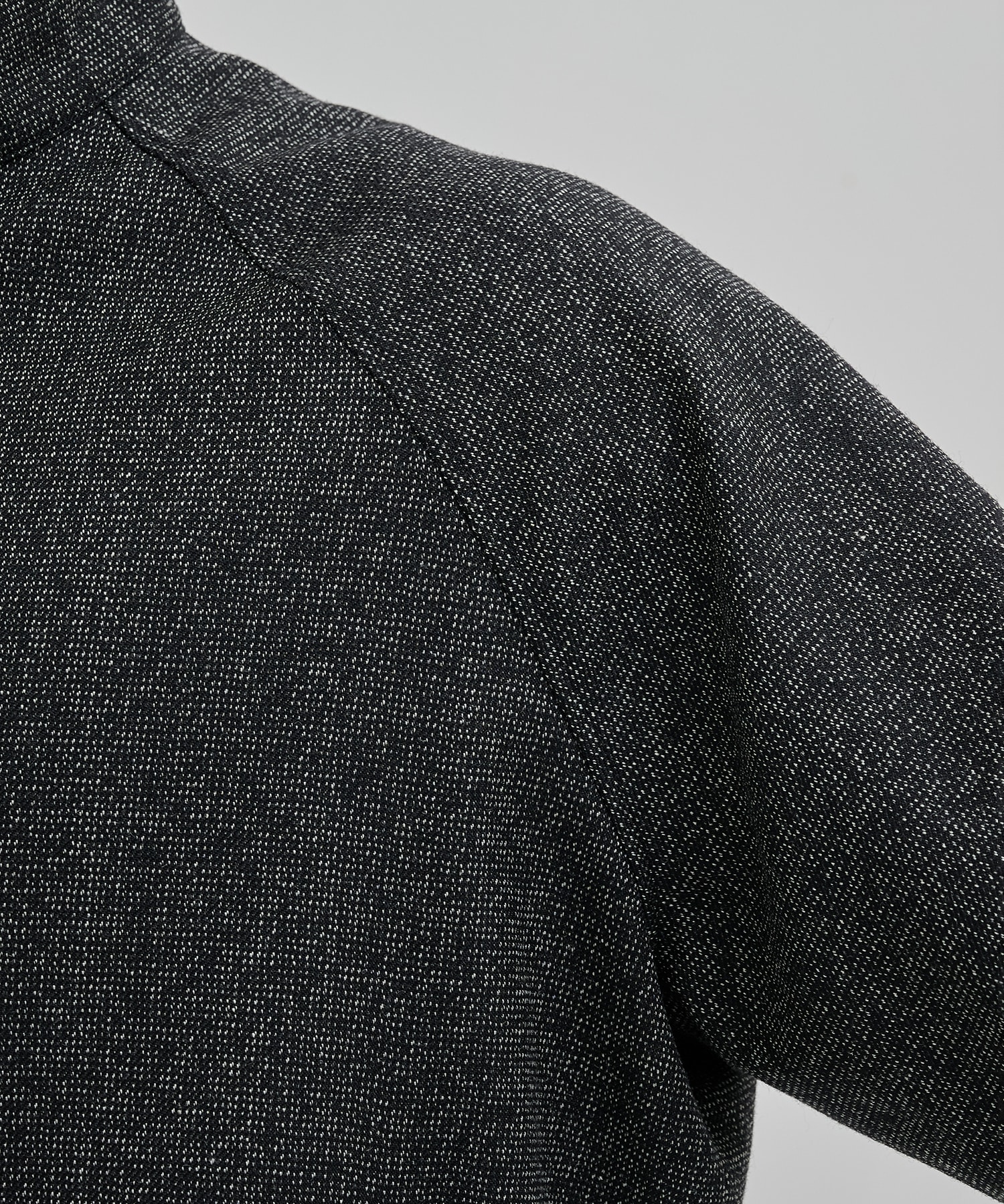 シェットランドウール ハリントンジャケット