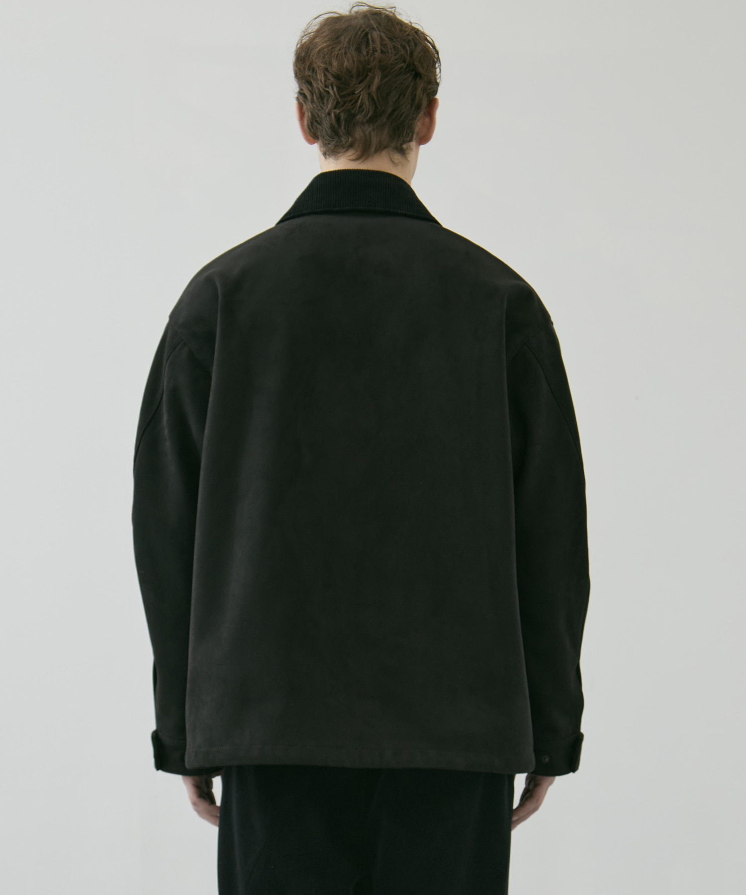 〈WEB限定｜先行予約〉LEATHER TEX SUEDE HUNTING JACKET