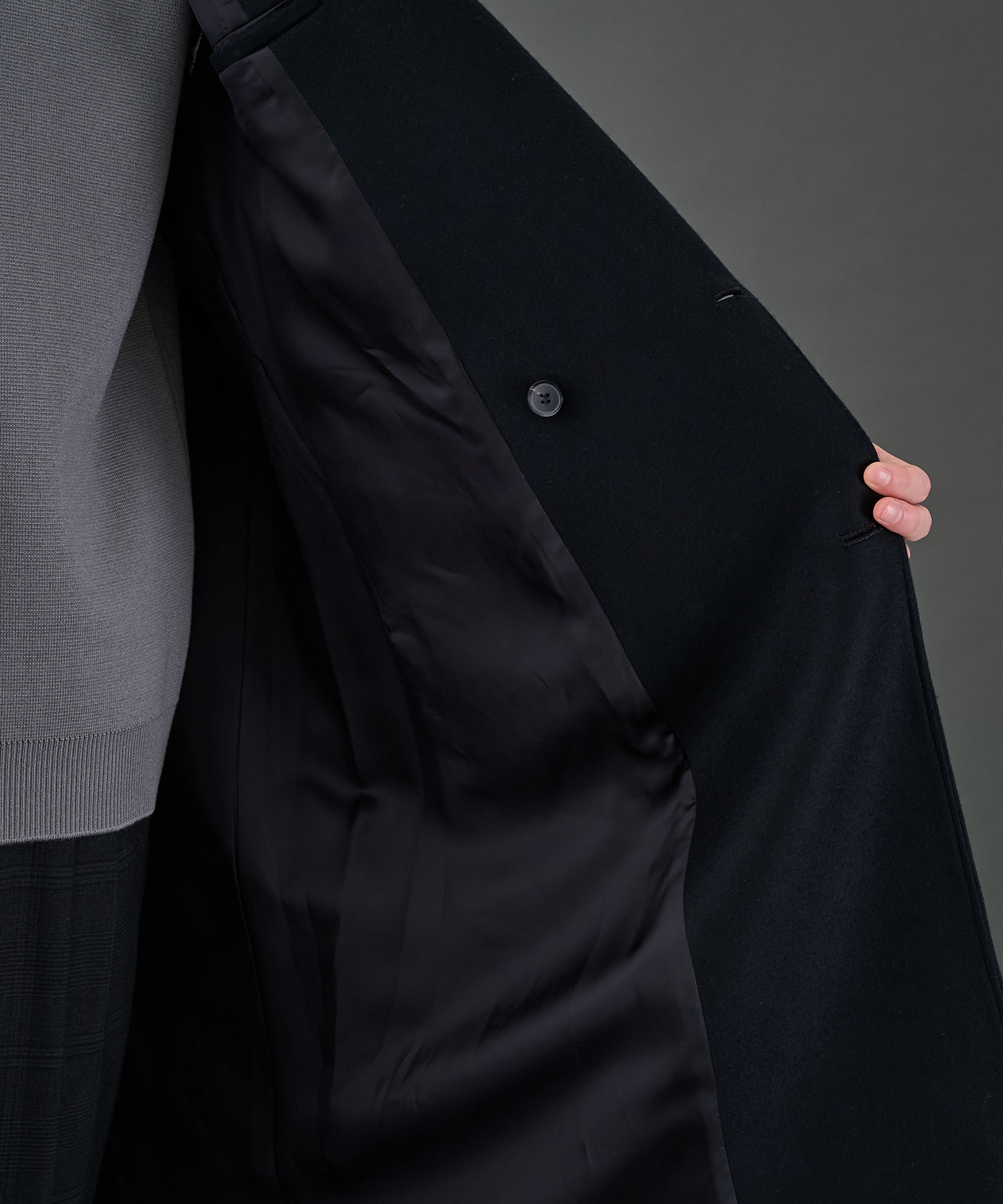 超撥水 SUPER 140's ダブルチェスターコート