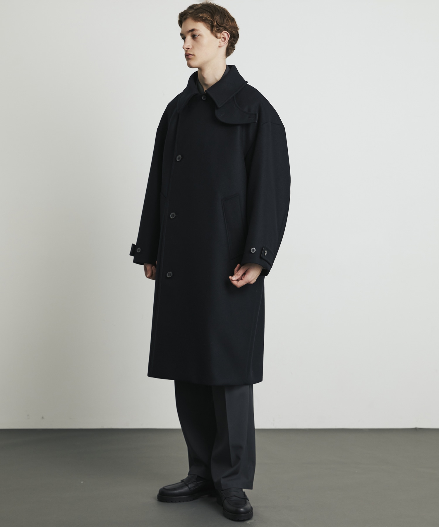 〈10周年記念｜残りわずか〉×EX Super180s MELTON OVER COAT