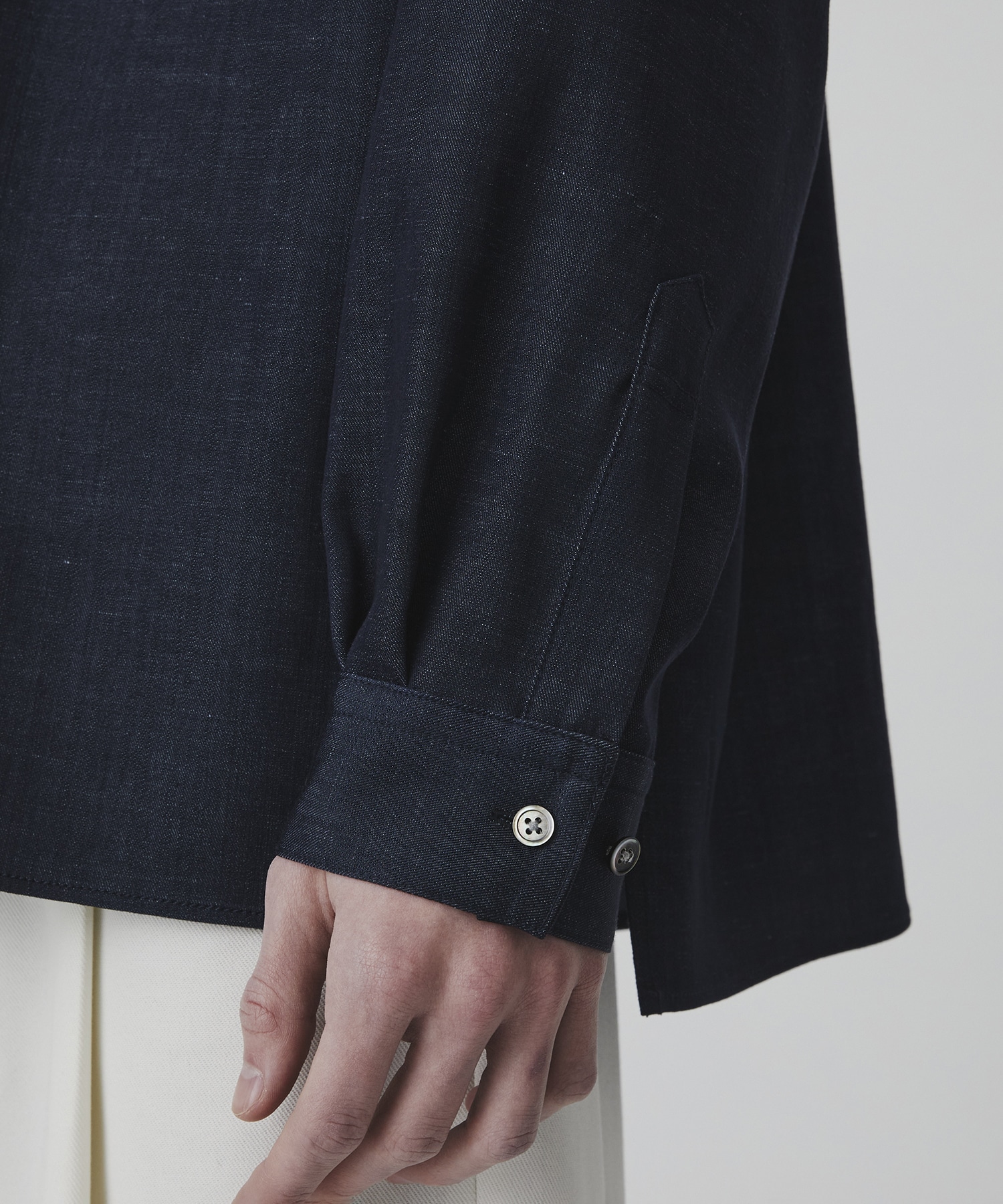 〈2026SS｜WEB先行販売〉スラブシャンブレー デニムシャツ