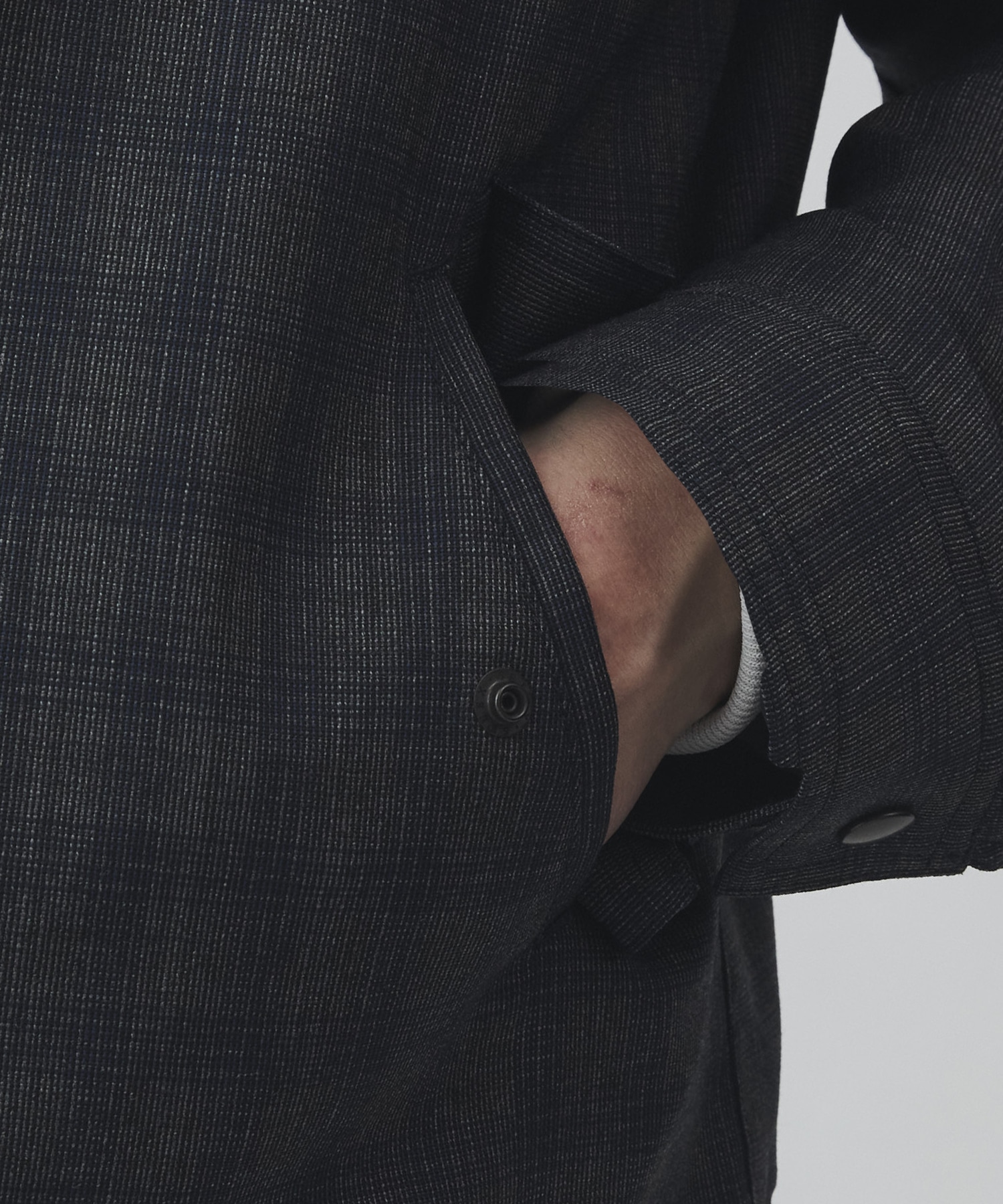 〈2026SS｜数量限定〉CUBA CHECK ハリントンブルゾン