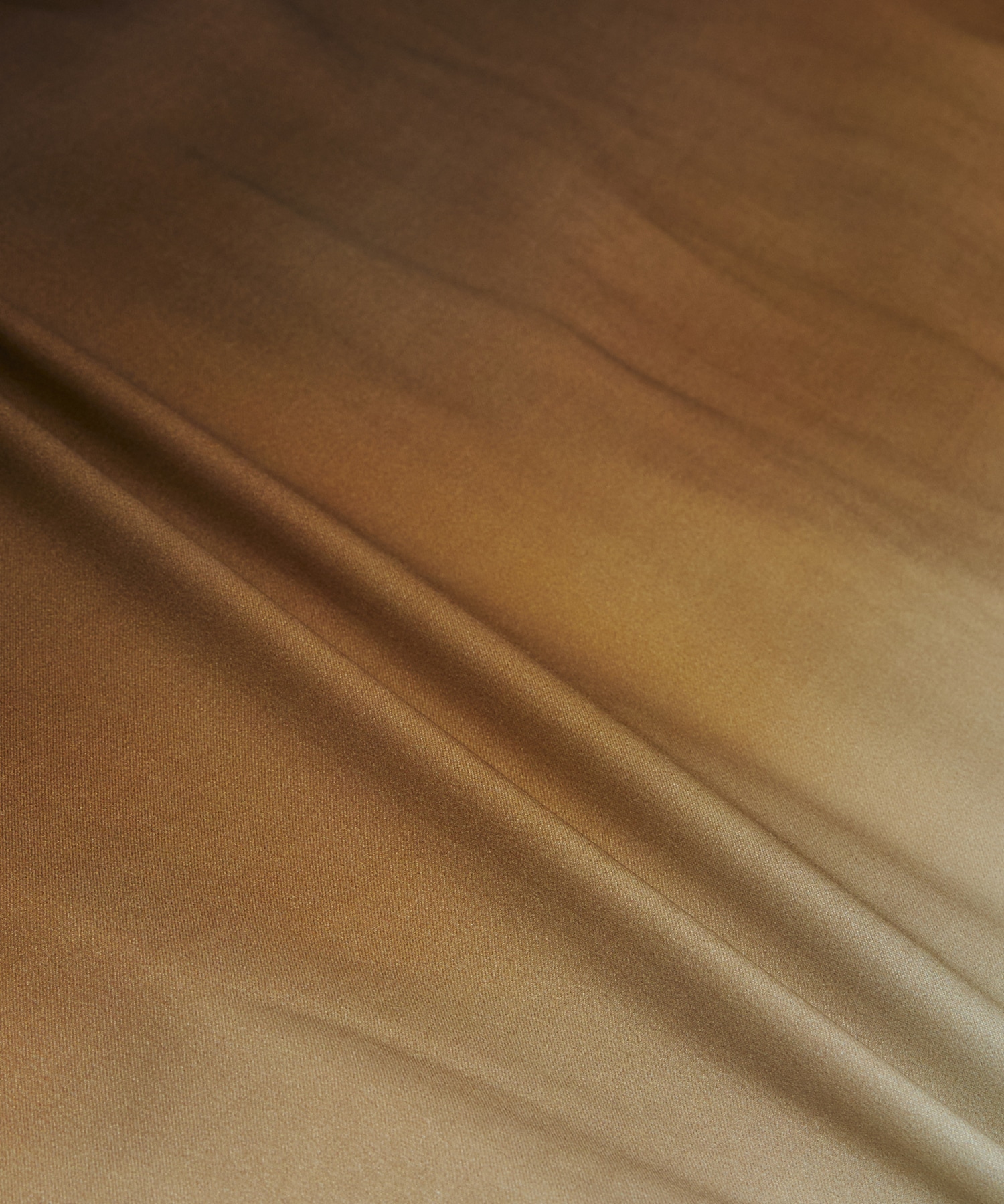 RAYON CUPRA GRADATION オープンカラーシャツ
