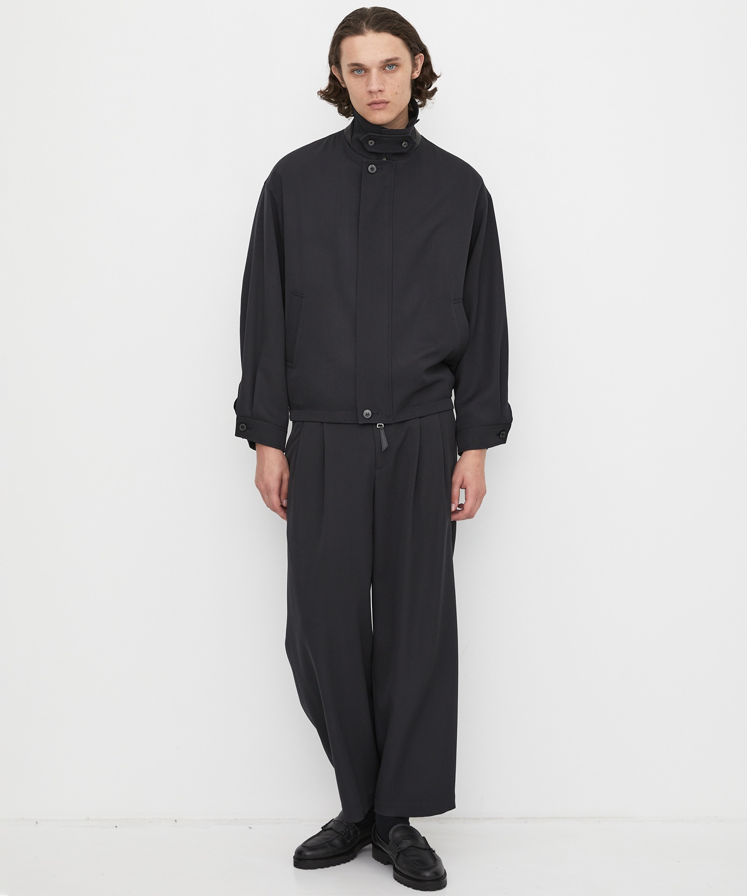 超撥水 WOOL GABARDINE FLIGHT BLOUSON