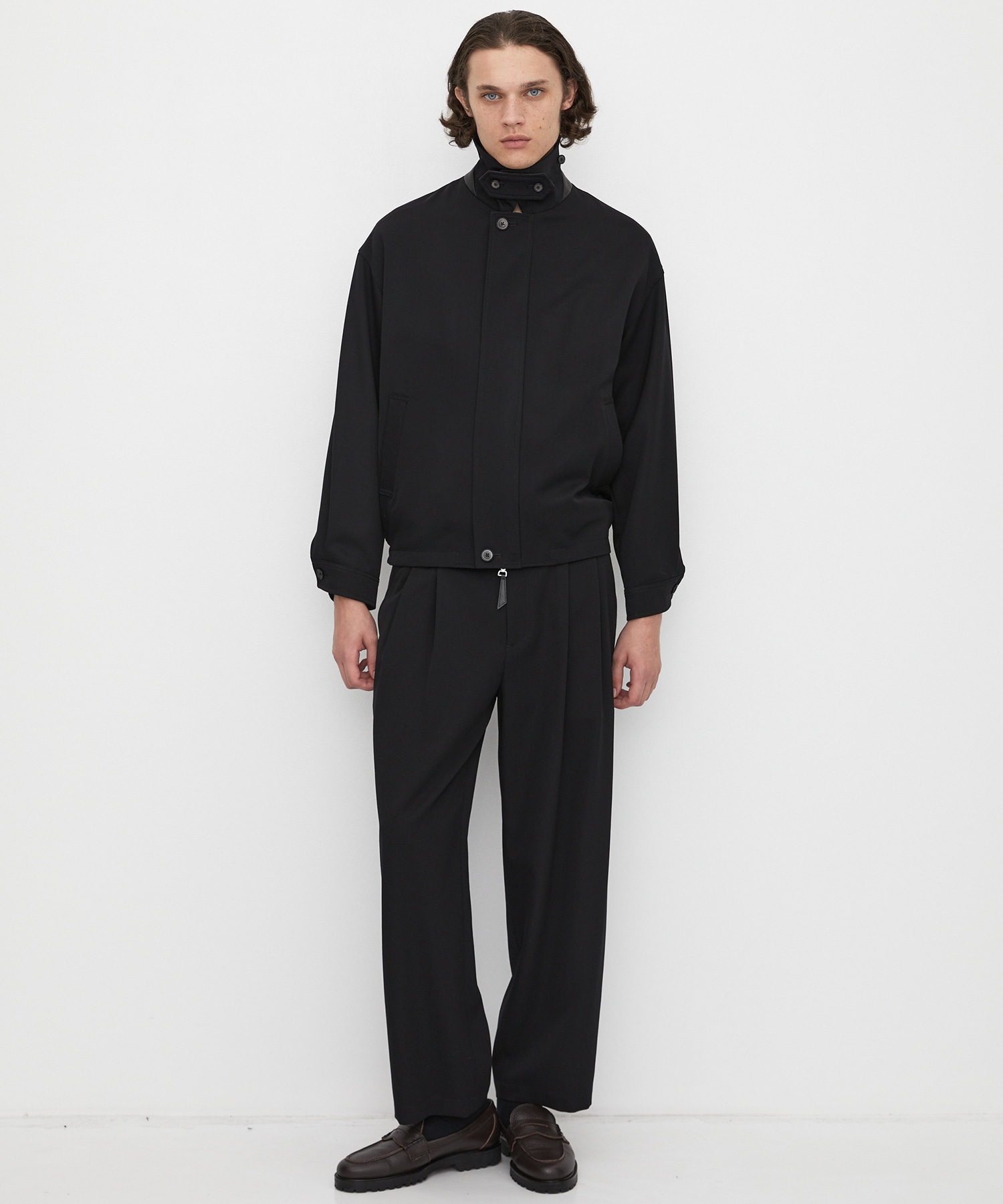 超撥水 WOOL GABARDINE FLIGHT BLOUSON