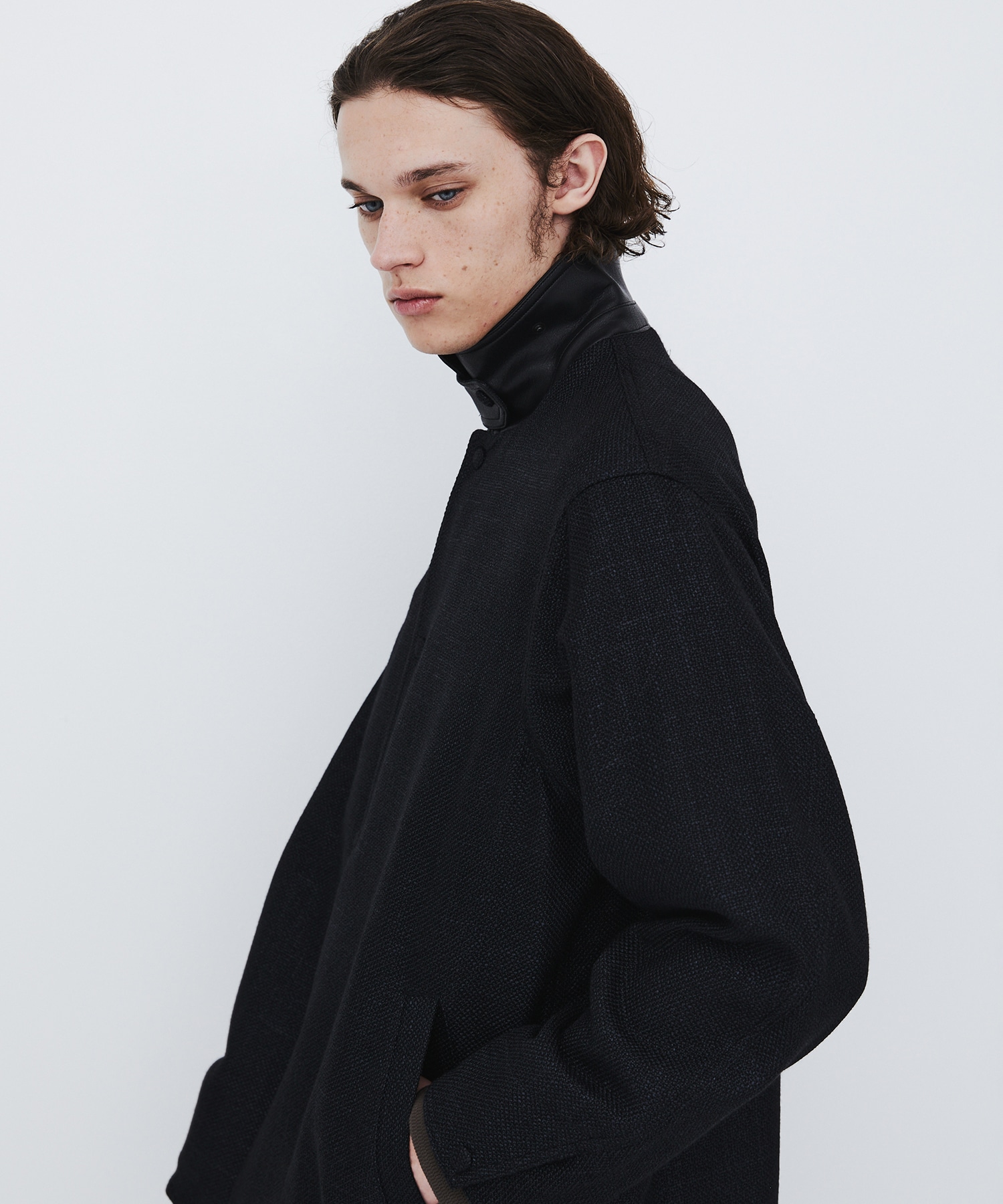 〈数量限定｜各サイズ1点のみ〉SILK BROKEN OX WORK JACKET