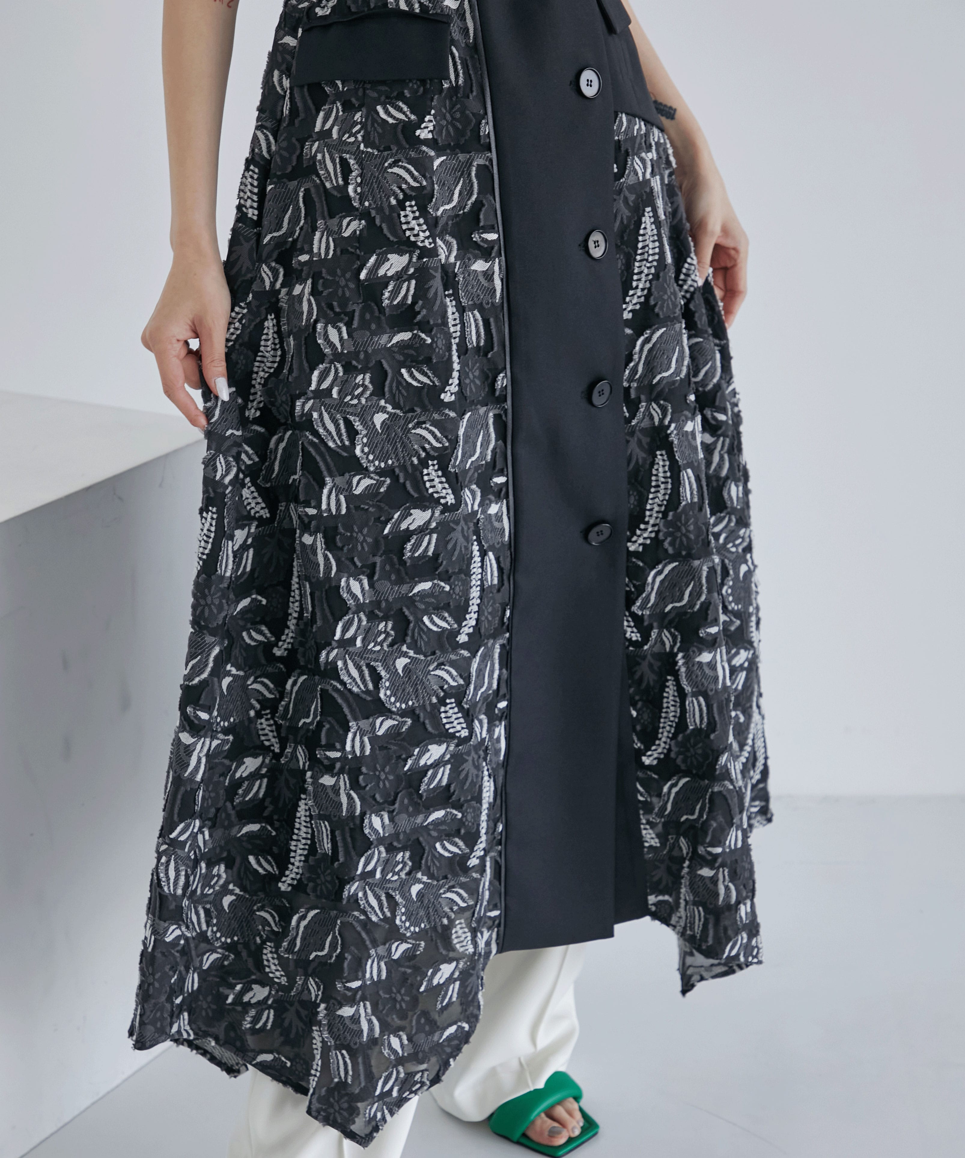 ネット卸売り 【完売品】MAGNORIAジャガードスカート UNITED TOKYO