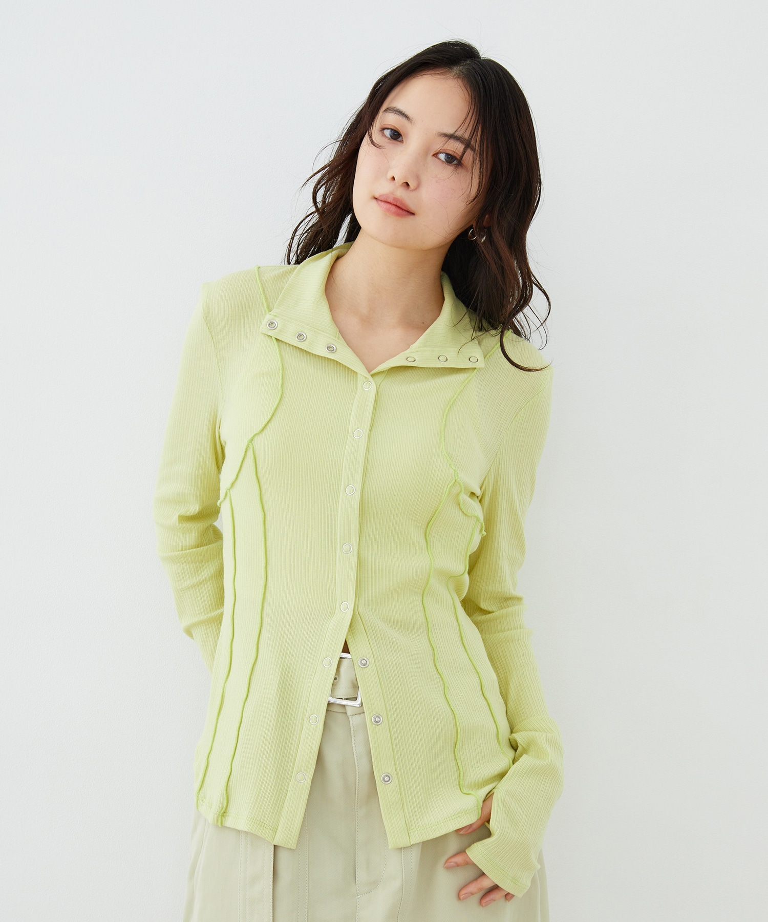 3WAYシルクベアテレコプルオーバー