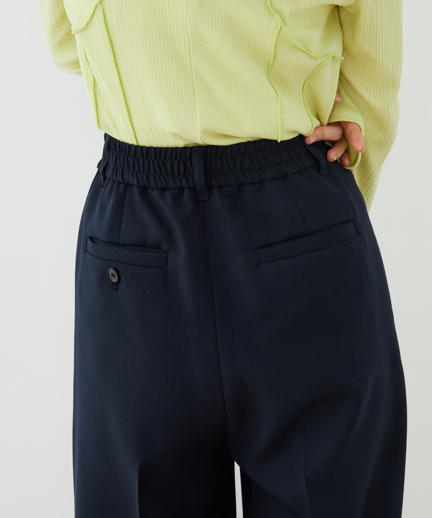 ダブルループストレートパンツ