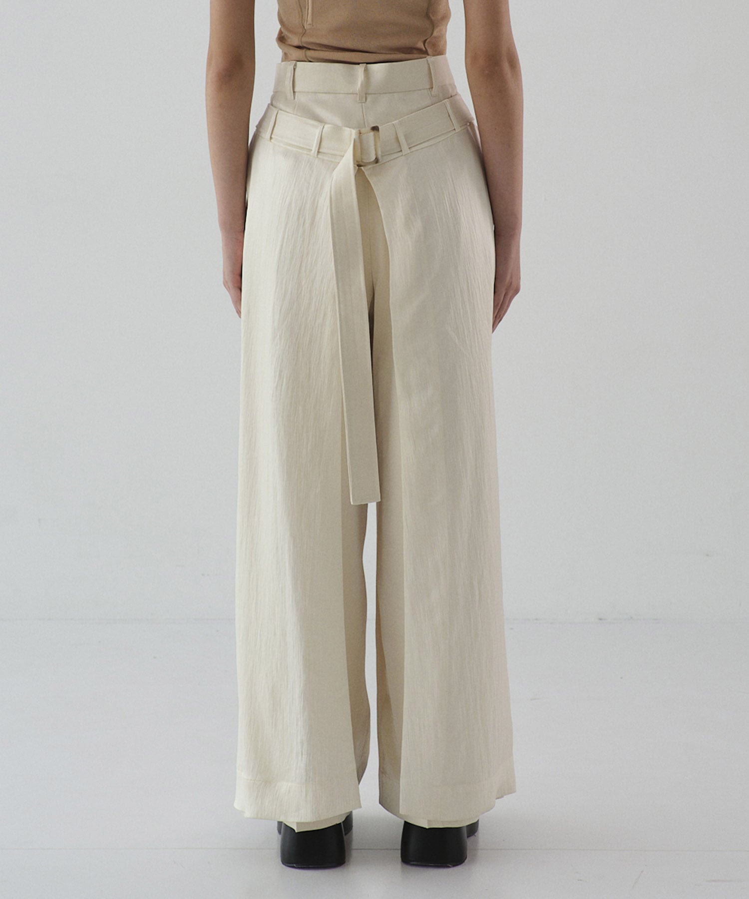 Wrap Back Trousers