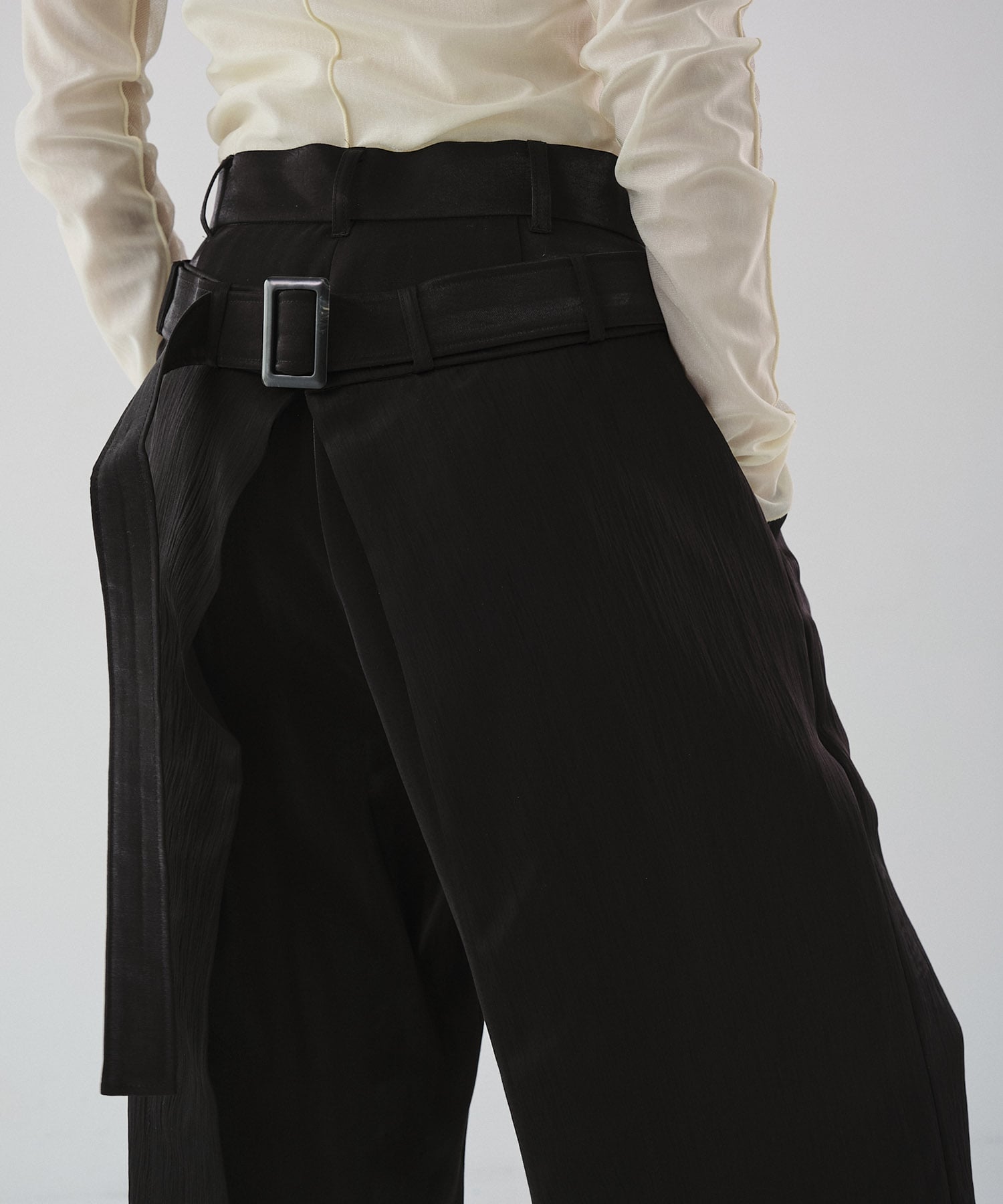 Wrap Back Trousers